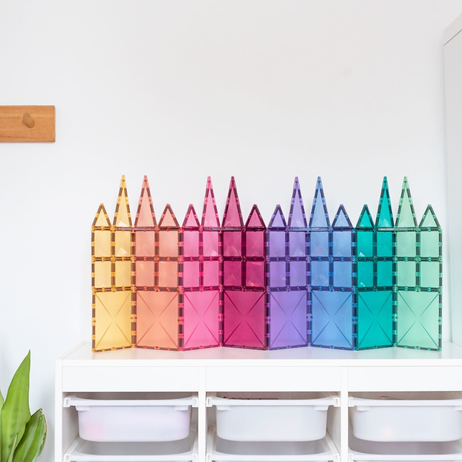 Connetix Pastel Starter Pack — 64 Magnetbausteine - LeoBabys