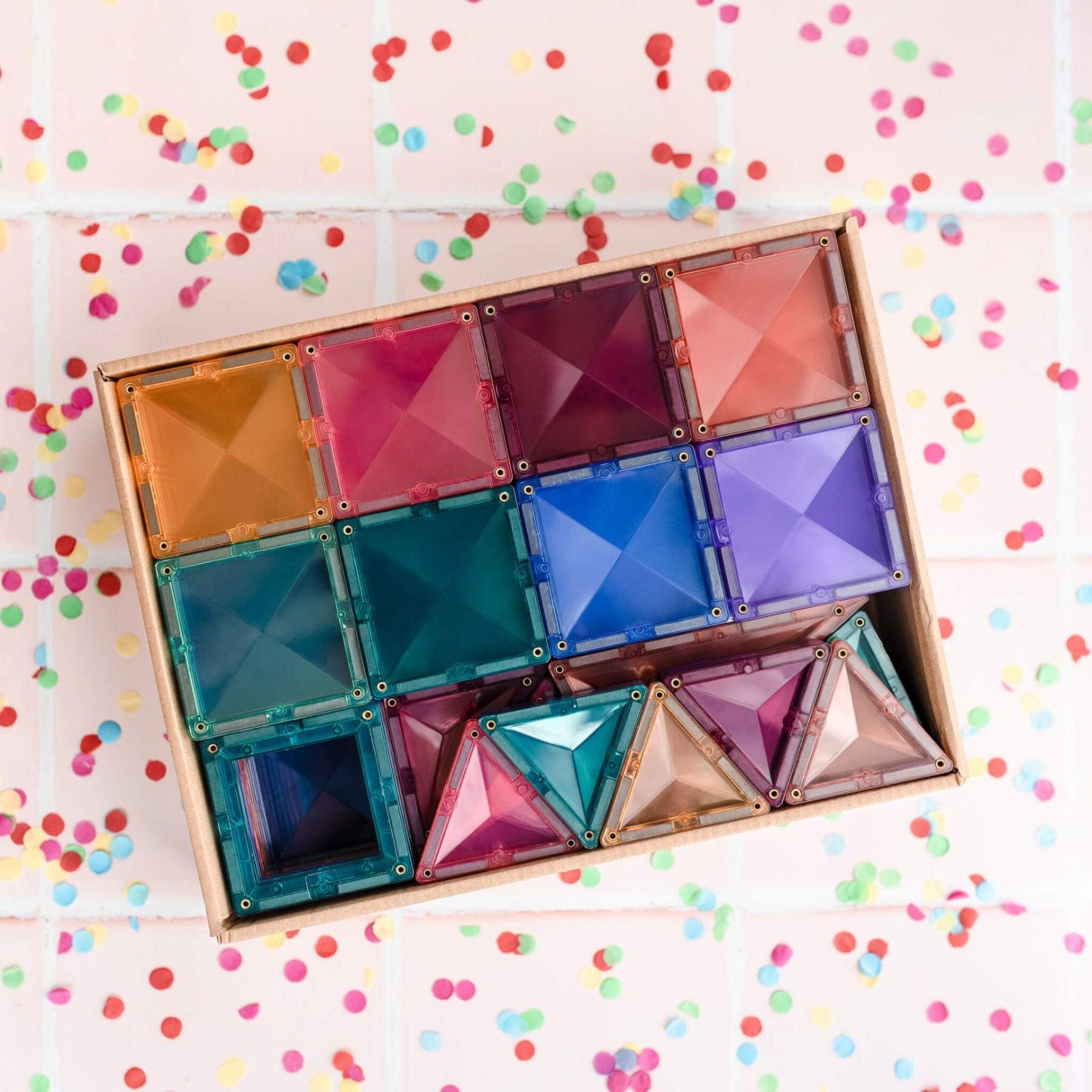 Connetix Pastel Creative Pack — 120 Magnetbausteine