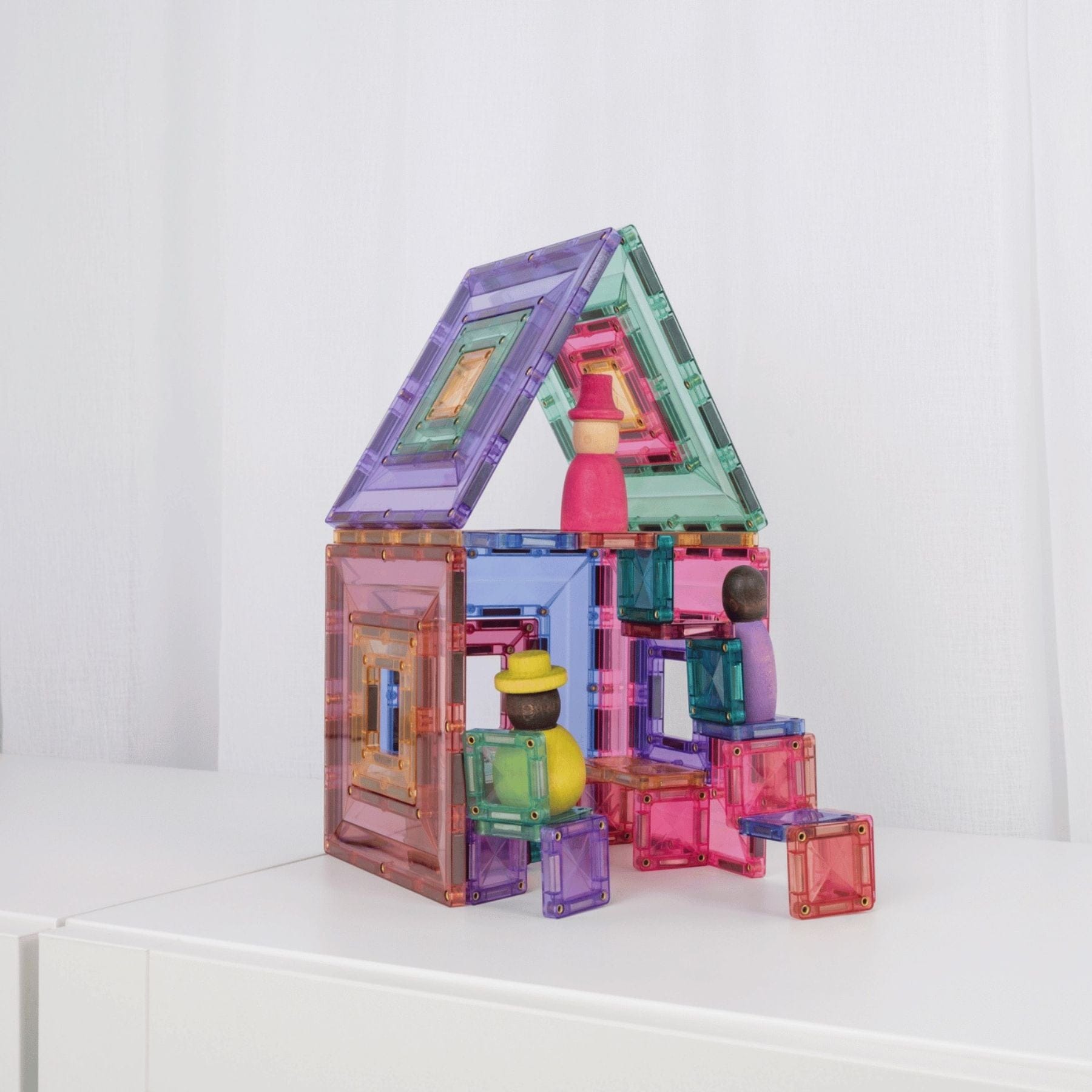 Connetix Pastel Portal Pack — 48 Magnetbausteine - LeoBabys