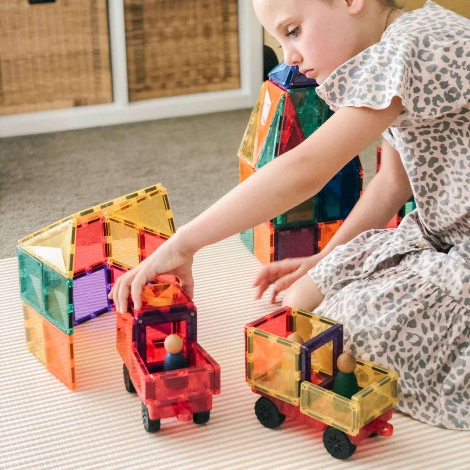 Connetix Rainbow Motion Pack — 24 Magnetbausteine - LeoBabys