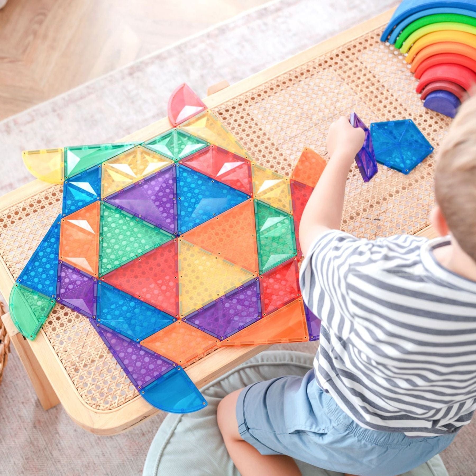 Connetix Rainbow Shape Expansion Pack — 36 Teile - LeoBabys