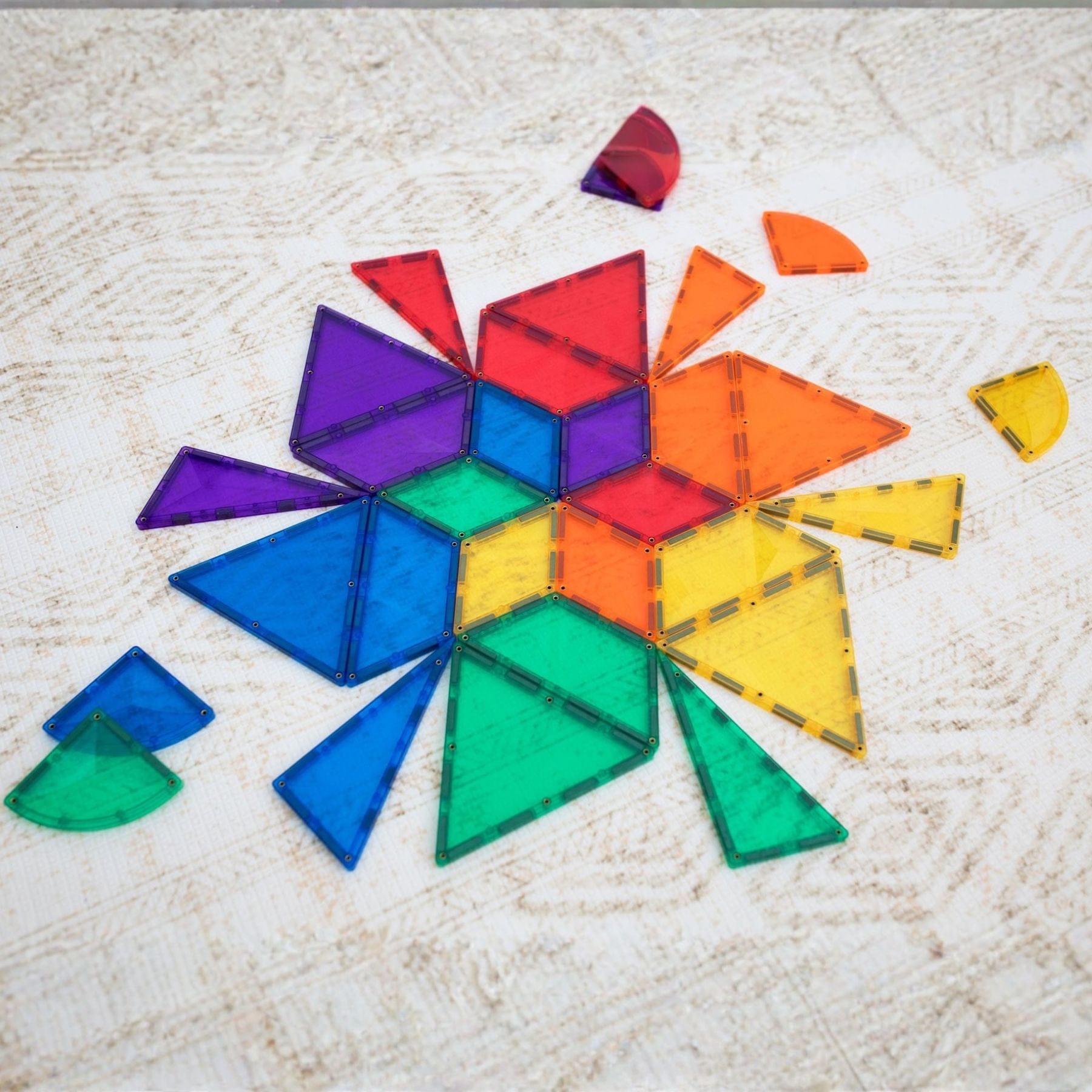 Connetix Rainbow Shape Expansion Pack — 36 Teile - LeoBabys