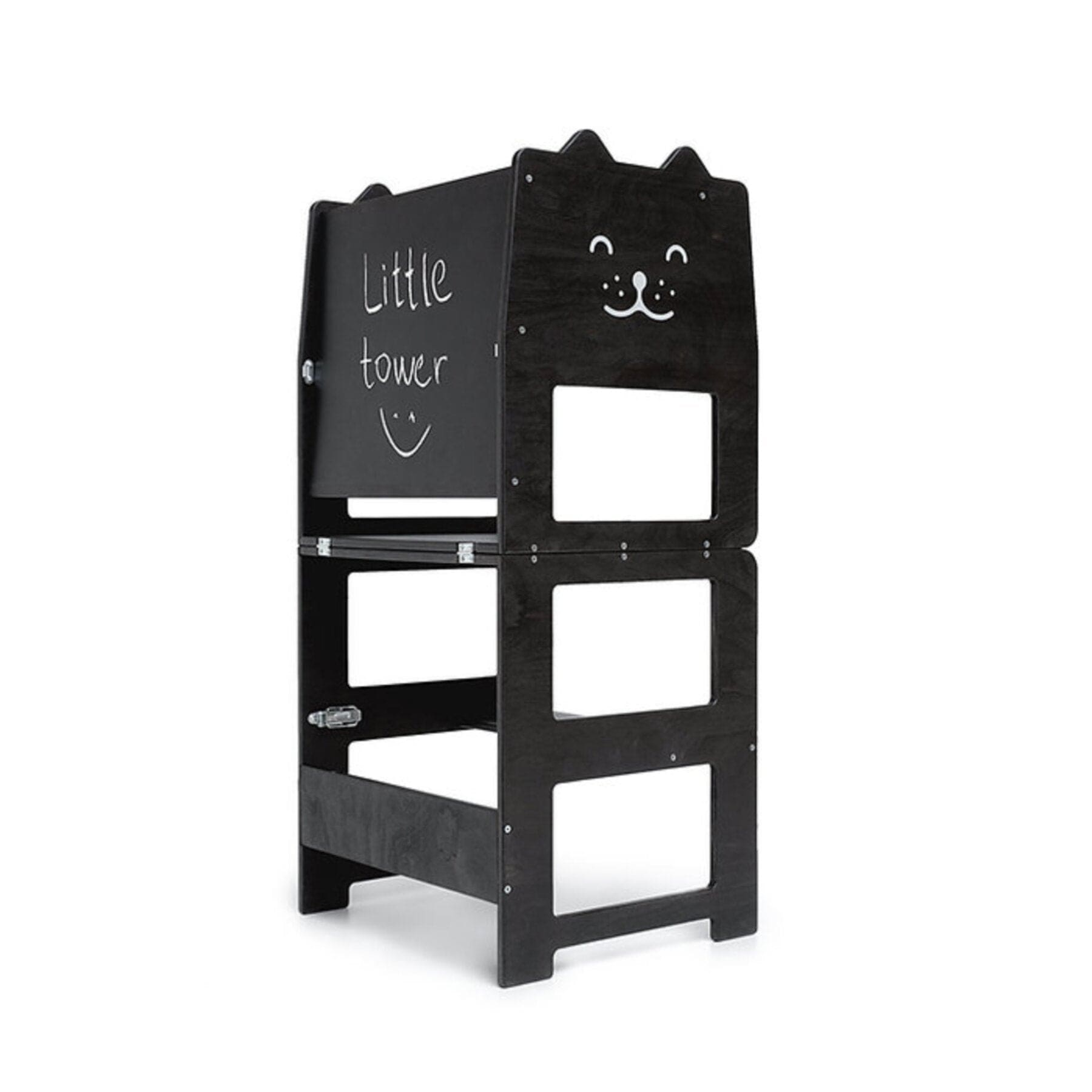 Lernturm wandelbarer mit Schreibtafel Design Katze - LeoBabys