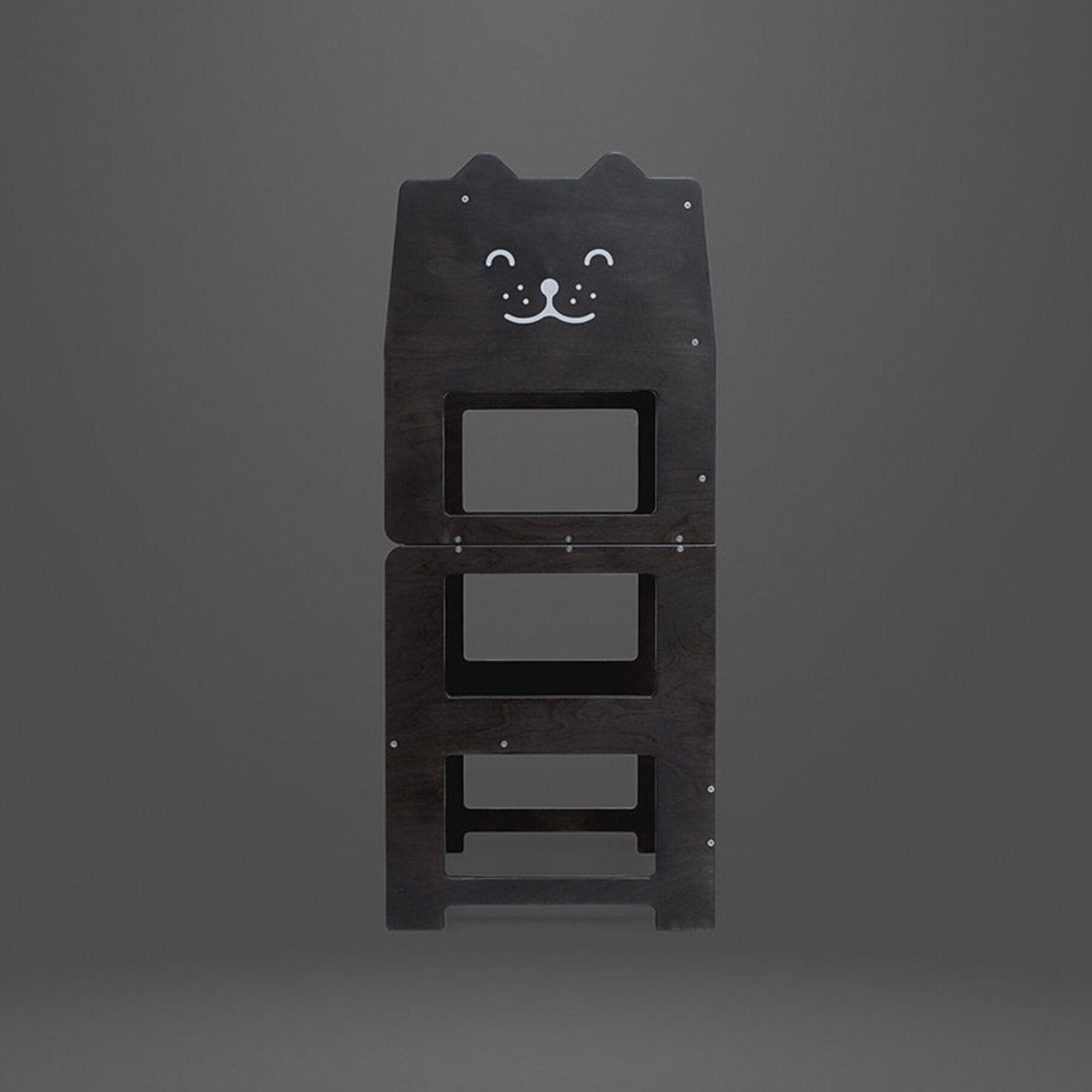Lernturm wandelbarer mit Schreibtafel Design Katze - LeoBabys