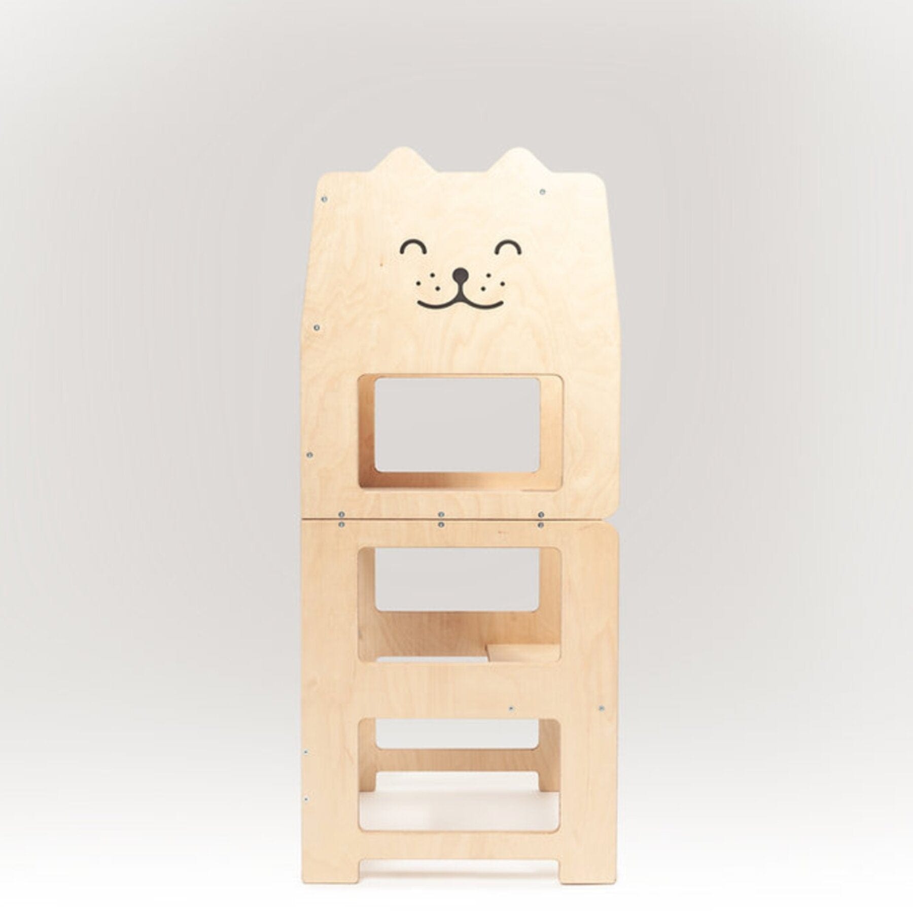 Lernturm wandelbarer mit Schreibtafel Design Katze - LeoBabys