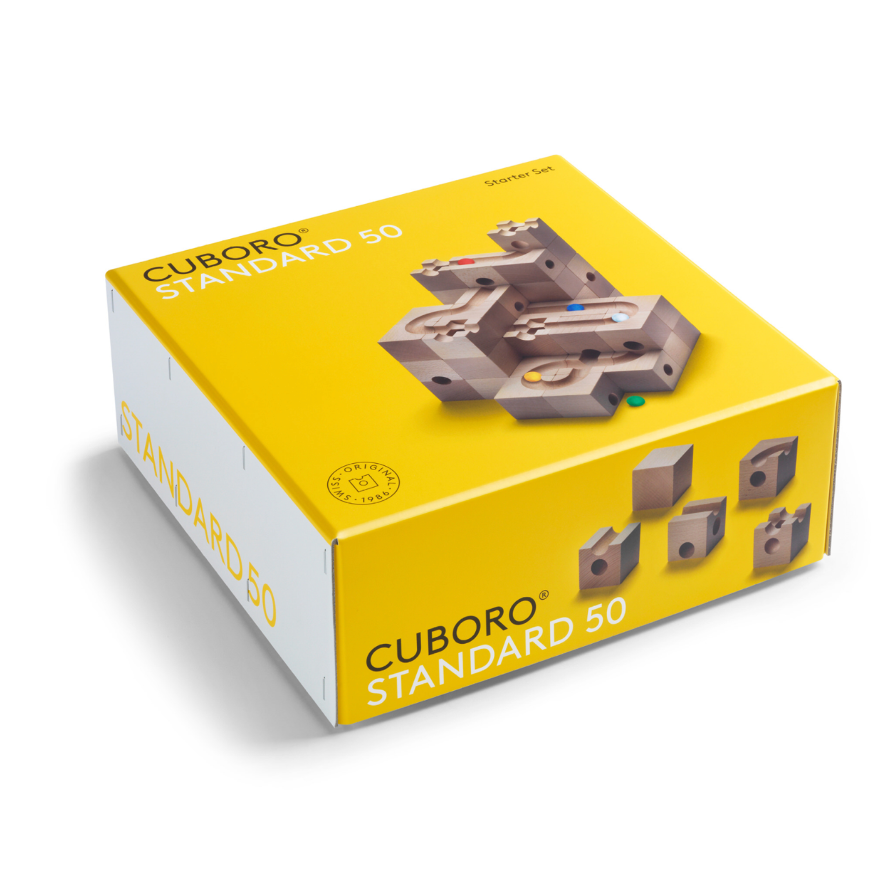 Cuboro STANDARD 50 - Kugelbahn - grosse Starter Set - LeoBabys