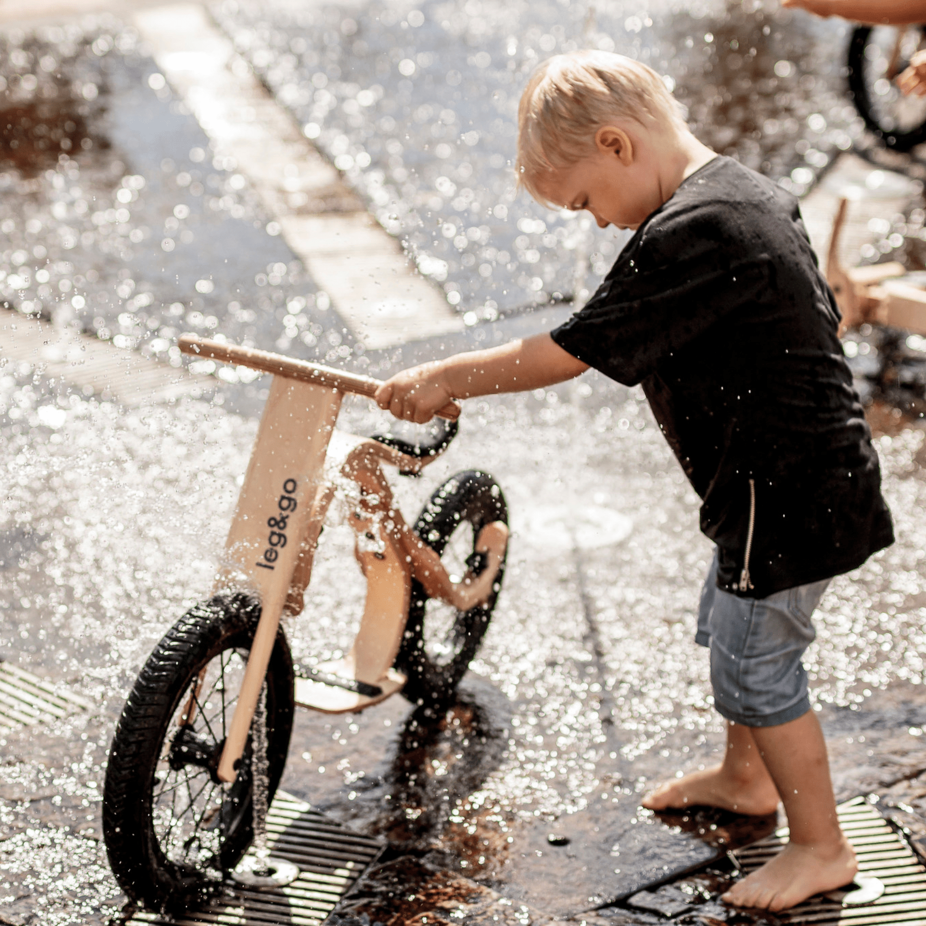 Downhill Erweiterung mit Bremse für Balance Bike 3in1 - LeoBabys