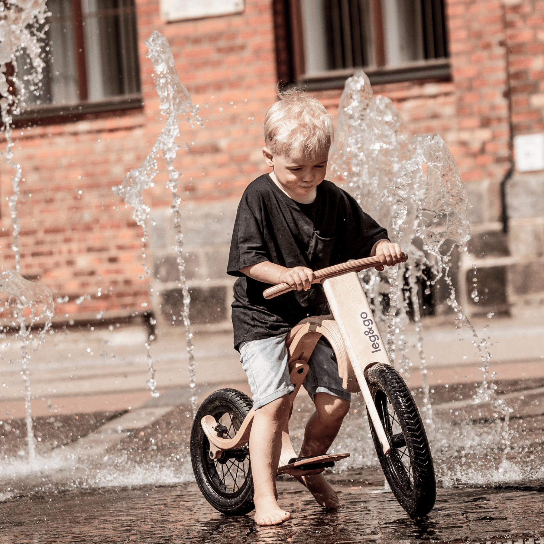Downhill Erweiterung mit Bremse für Balance Bike 3in1 - LeoBabys