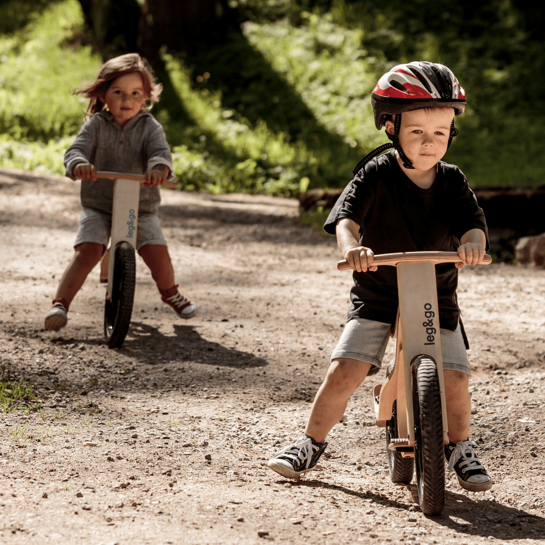 Balance Bike 3in1 Downhill Bike Erweiterung mit Bremse - LeoBabys 