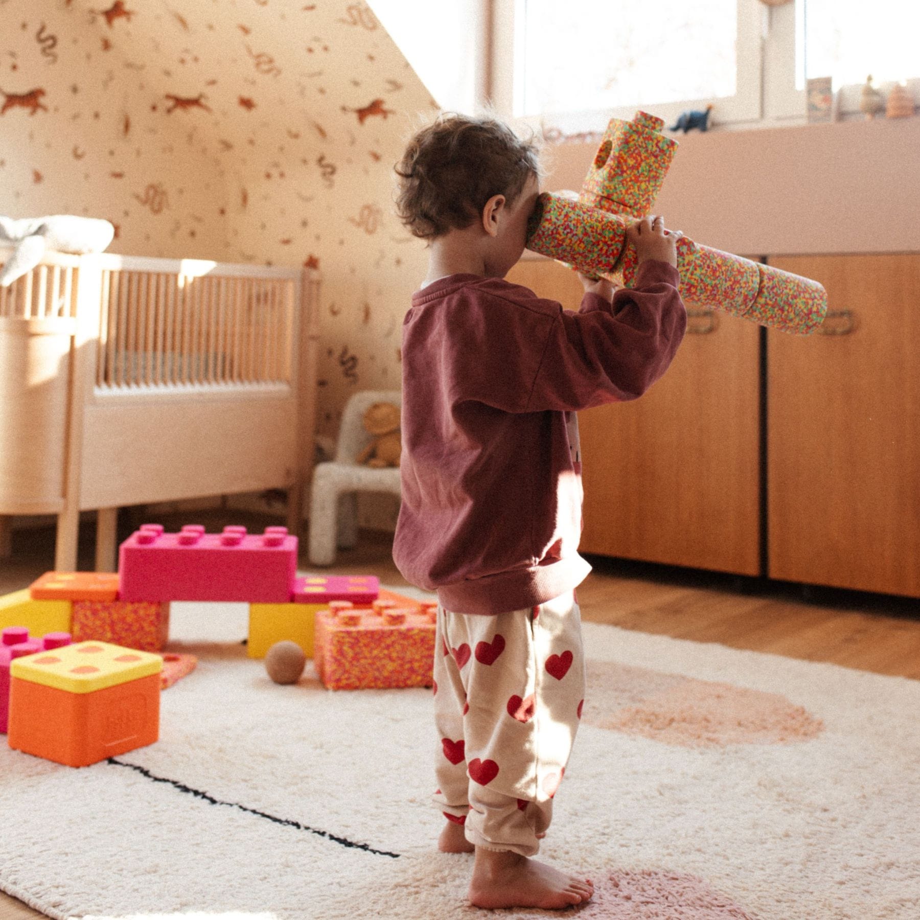Kreativbausteine TOTONE 11 Teile | bygge Schaumstoffbausteine - LeoBabys