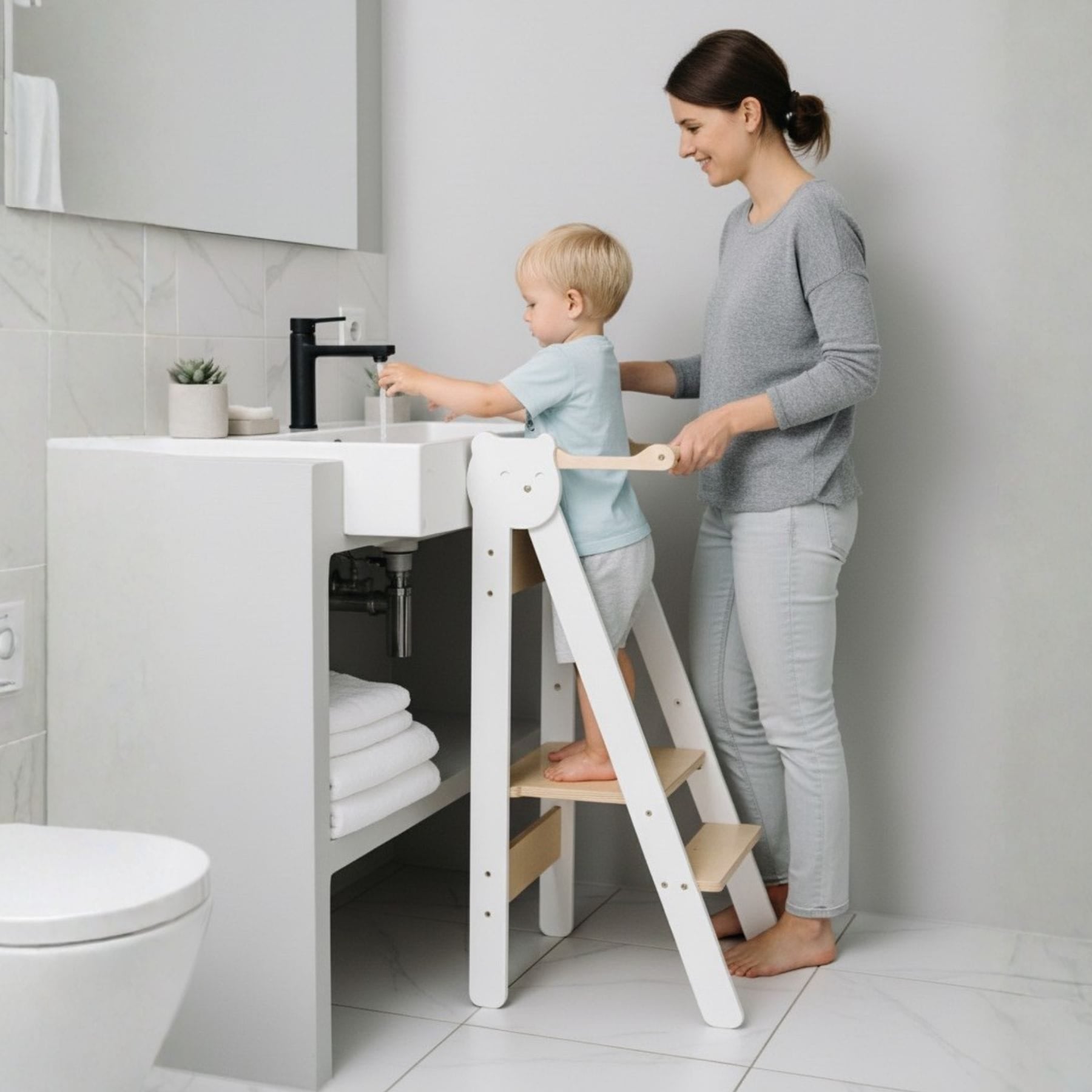 Faltbarer Lernturm klappbar - Tier Design - LeoBabys
