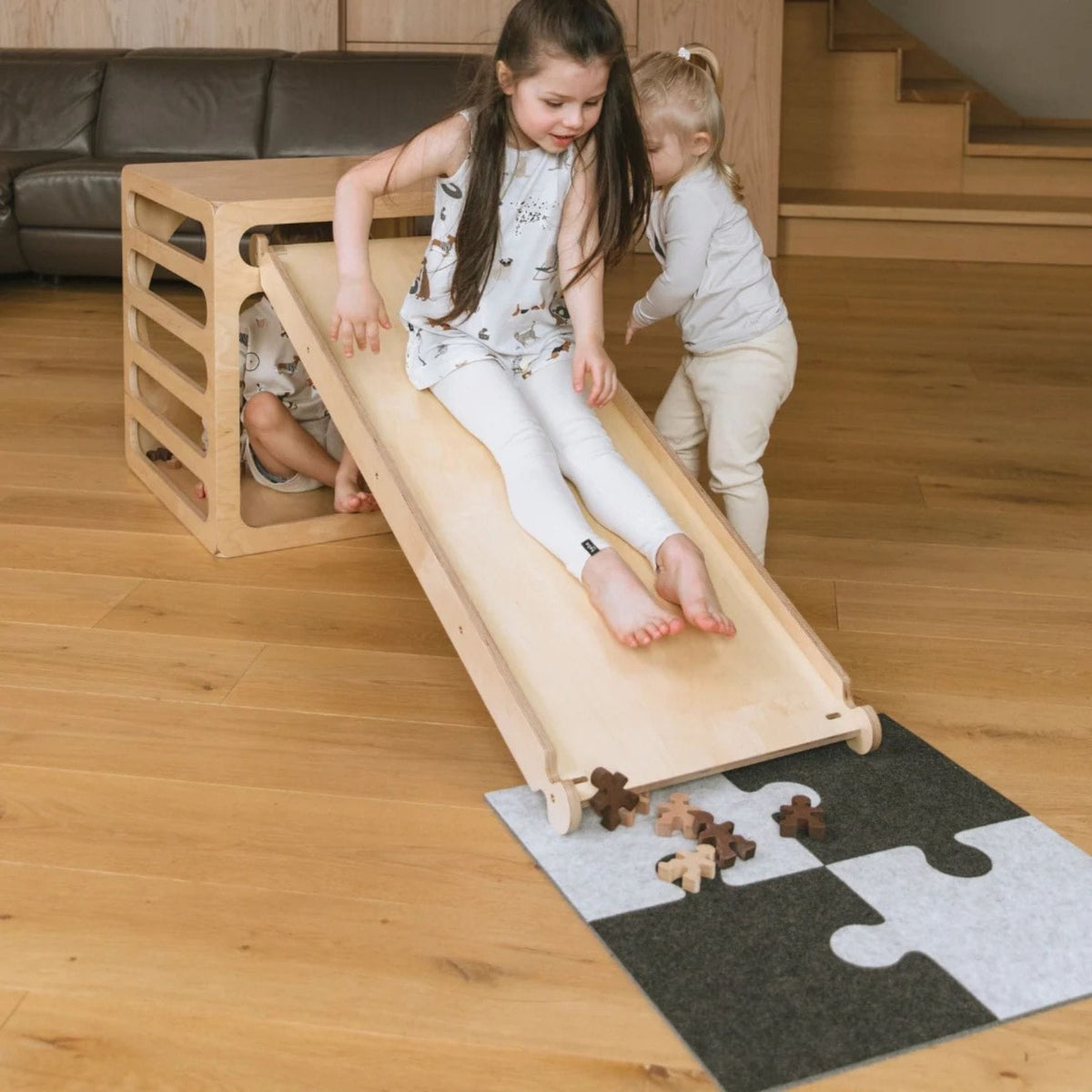 Kletterzubehör ette tete Filz-Puzzle-Spielmatte für Klettergerüst und CUBITRI