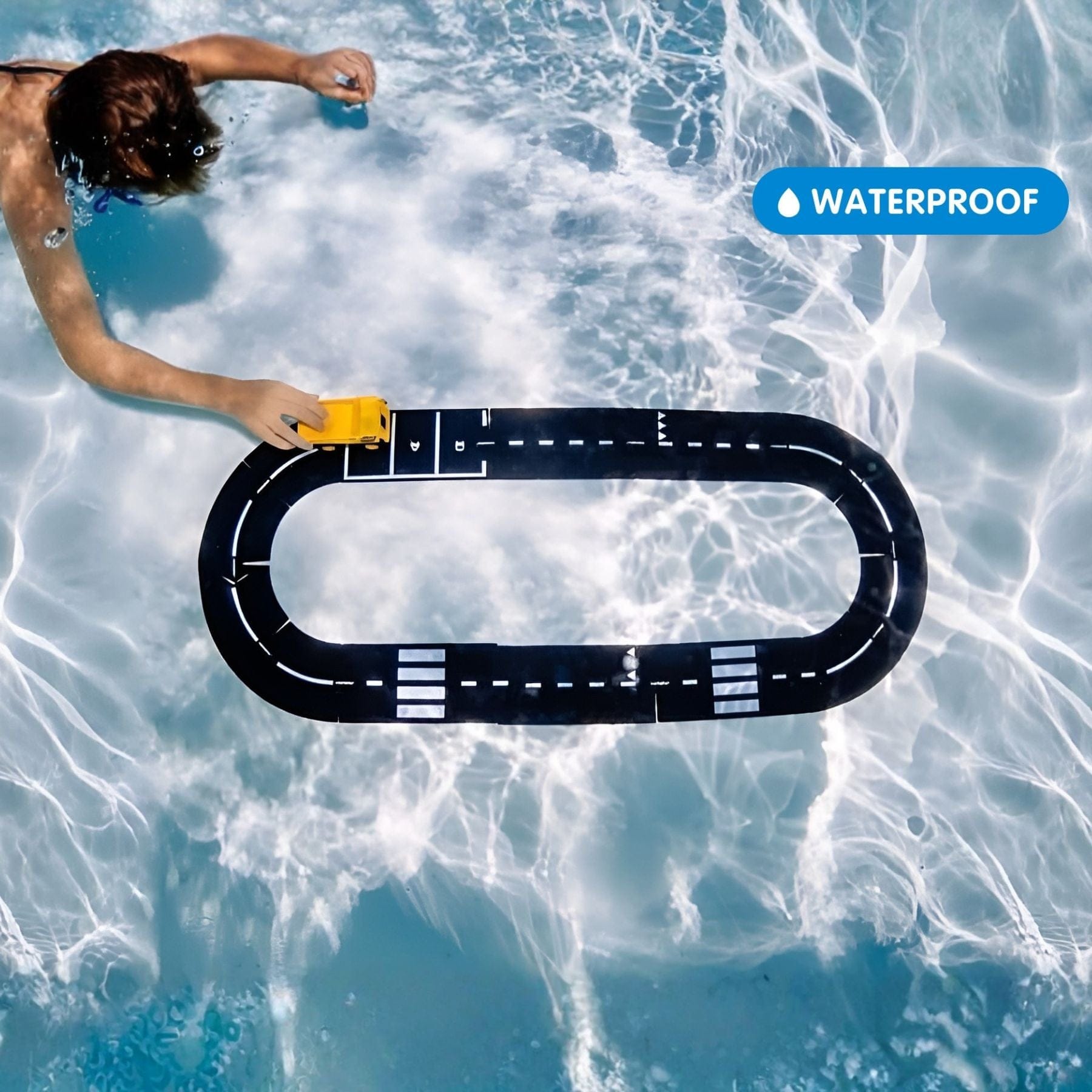 Flexible Spielstrasse aus Gummi – Expressway | 16 Teile | waytoplay