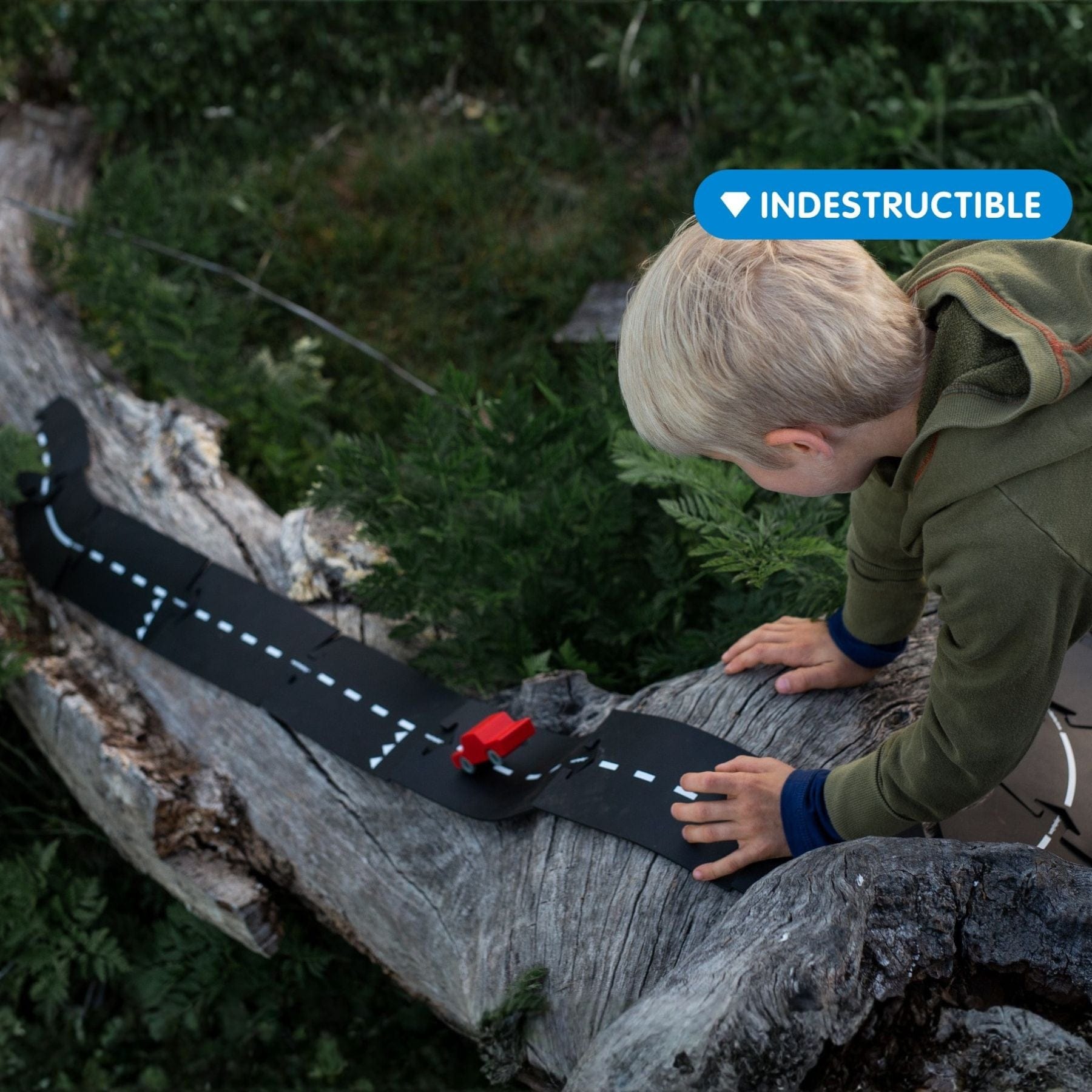 Flexible Spielstrasse aus Gummi – Expressway | 16 Teile | waytoplay