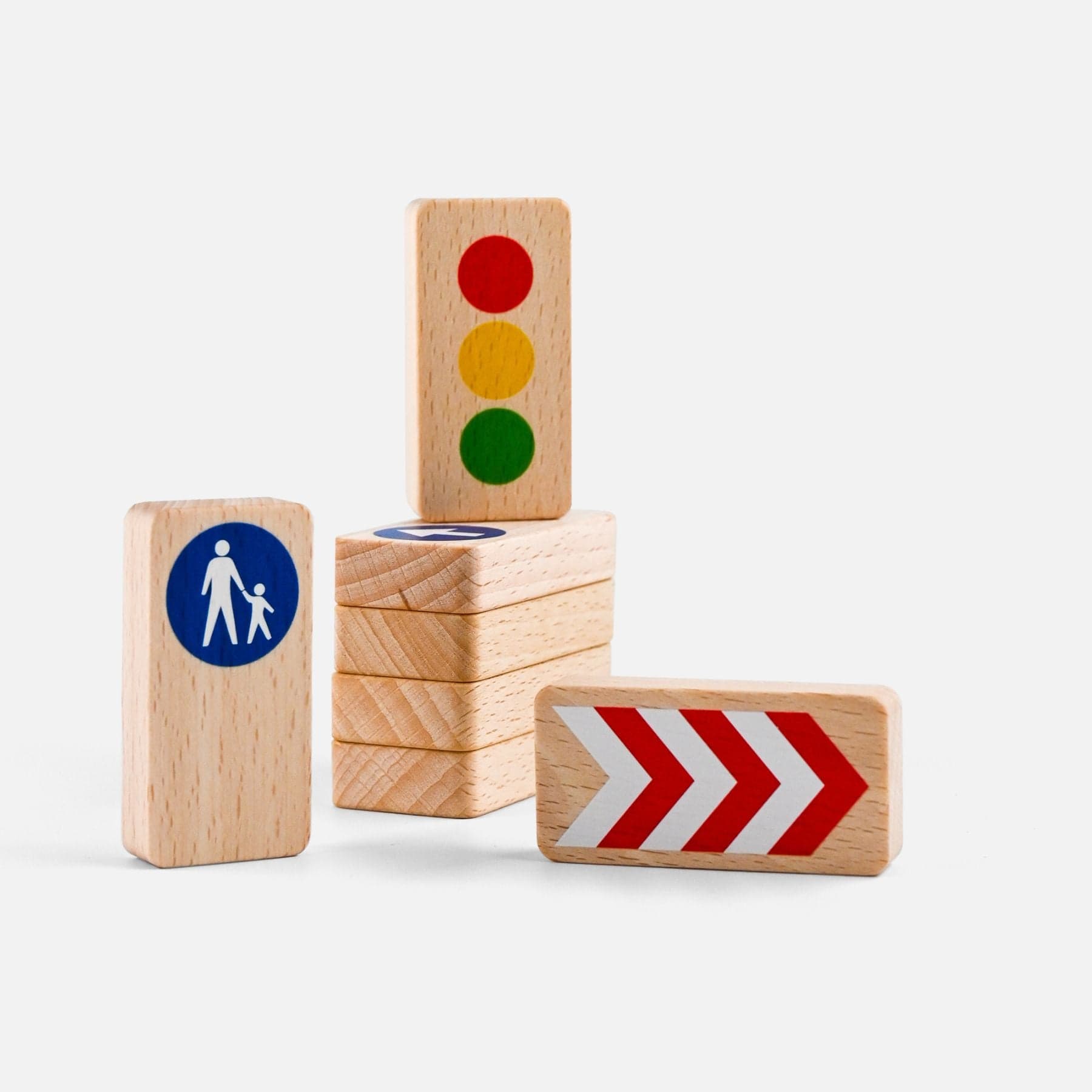 Holz- Verkehrsschilder für Spielstrassen Traffic Signs | waytoplay - LeoBabys