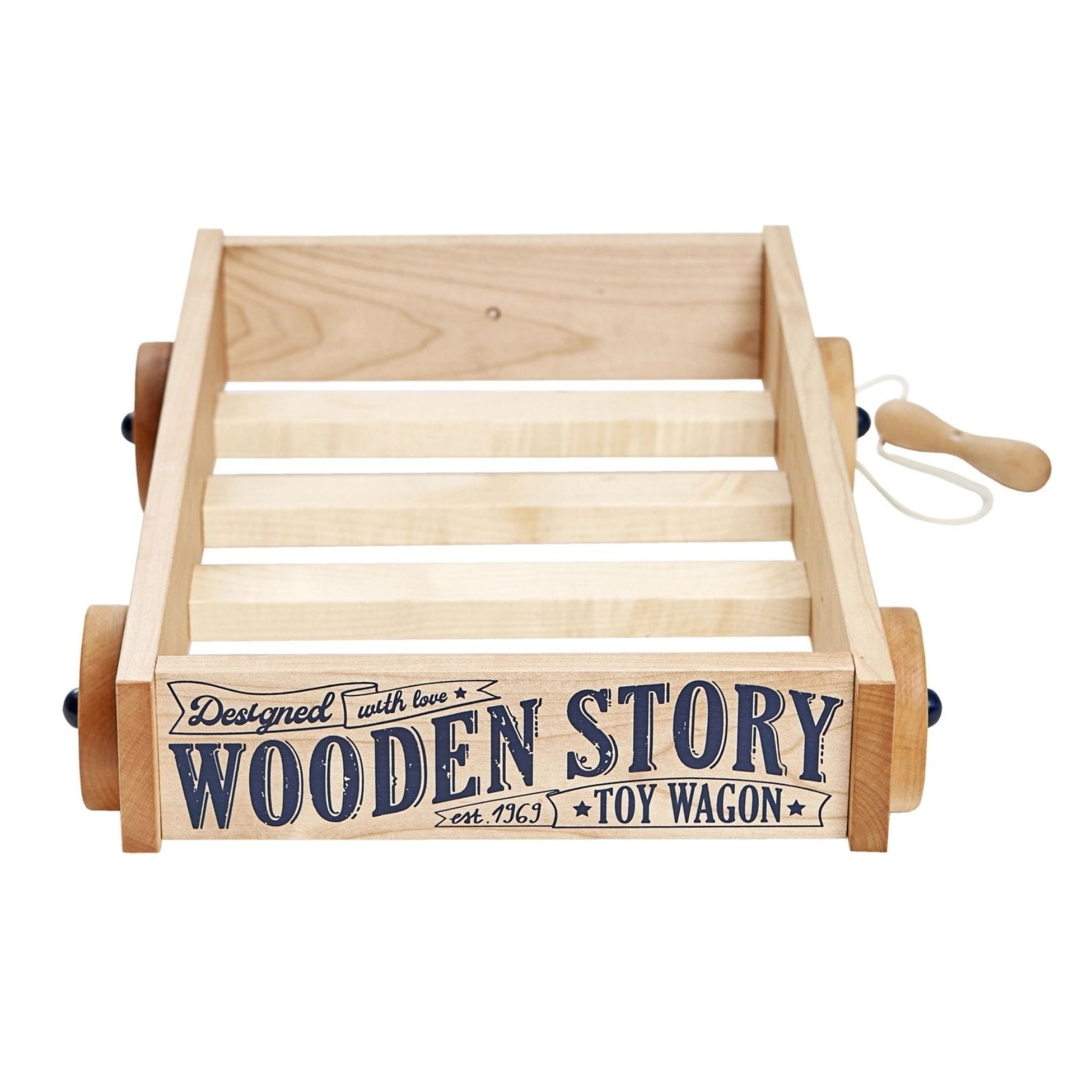 Holztrolley - Lauflernwagen & Spielzeug-Trolley aus Holz | Wooden Story