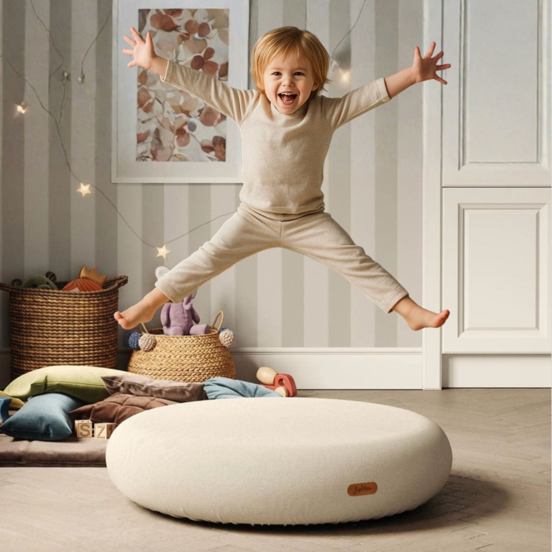Jumpspot – Indoor Kindertrampolin & Hüpfpolster Jupiduu