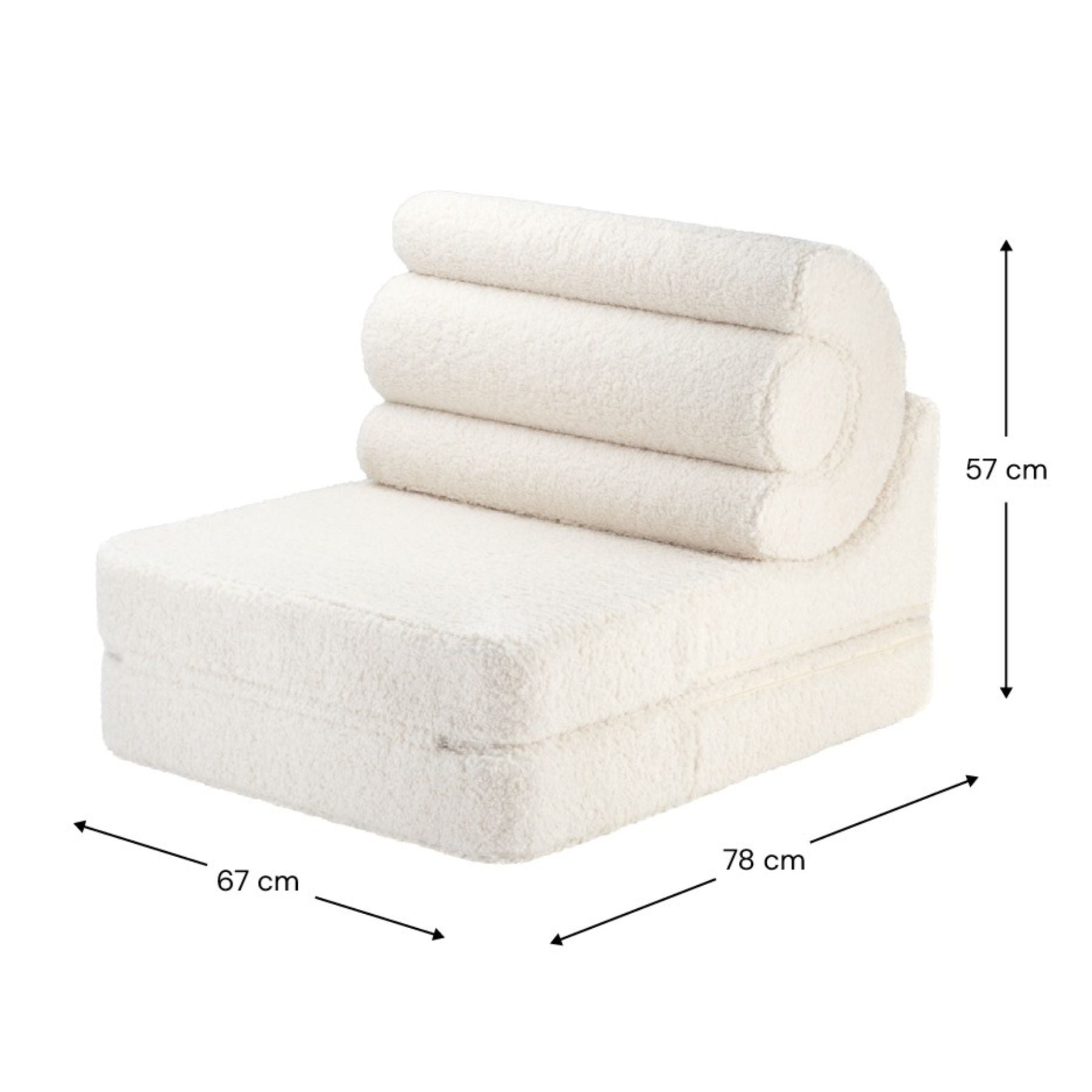 Kinder-Klappstuhl Flipster wigiwama I Teddy - LeoBabys