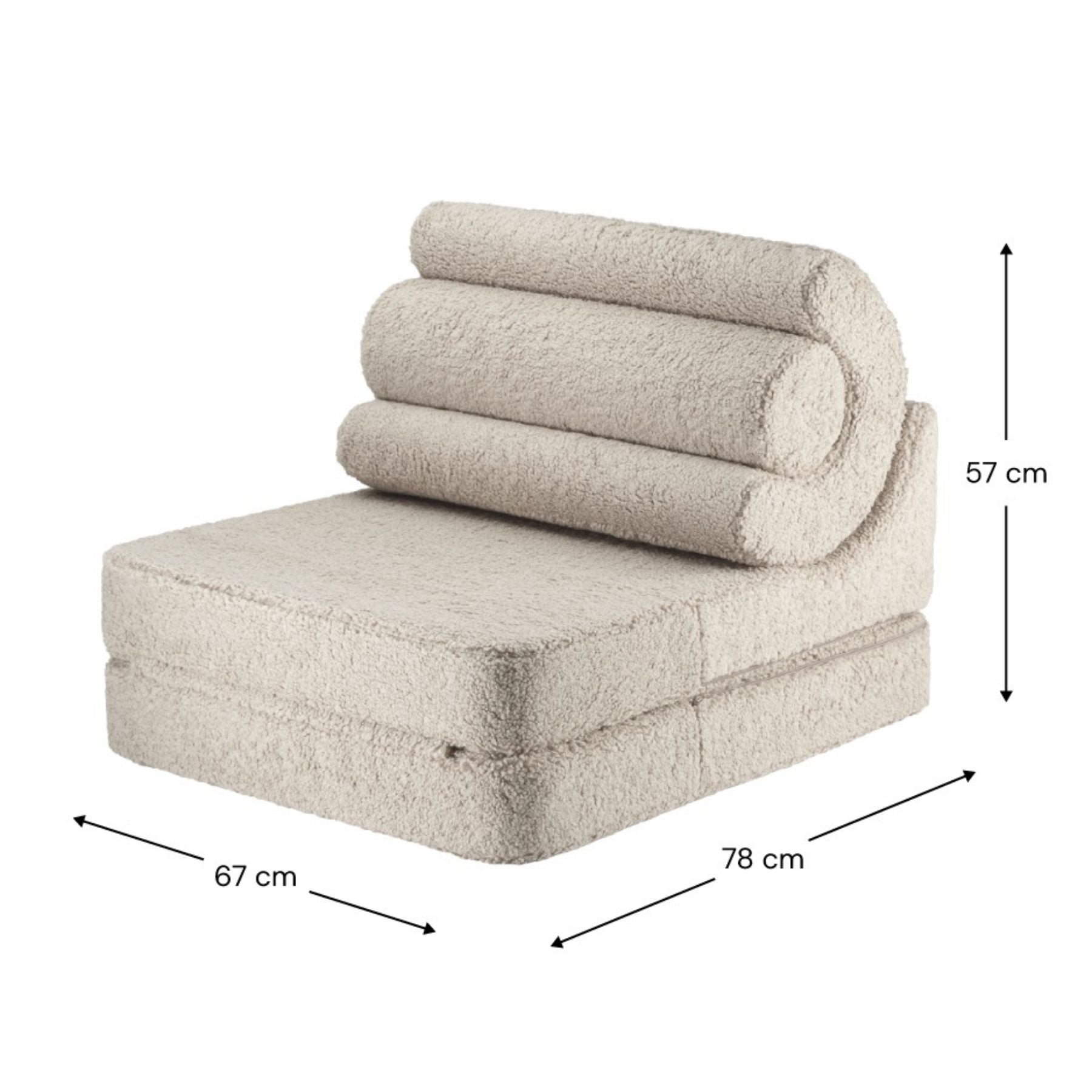 Kinder-Klappstuhl Flipster wigiwama I Teddy - LeoBabys