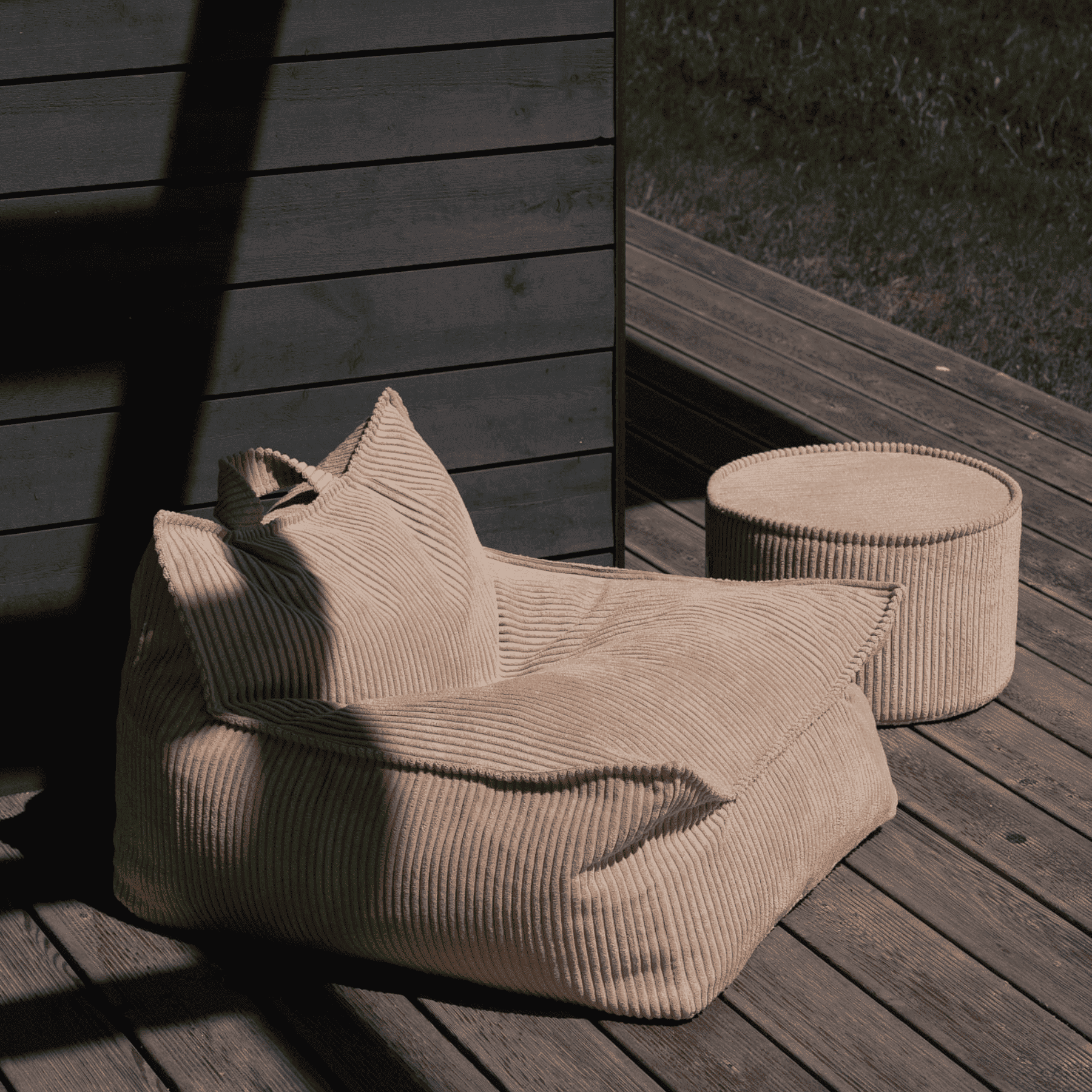 Kinder-Sitzsack Sessel aus Cord I wigiwama - LeoBabys