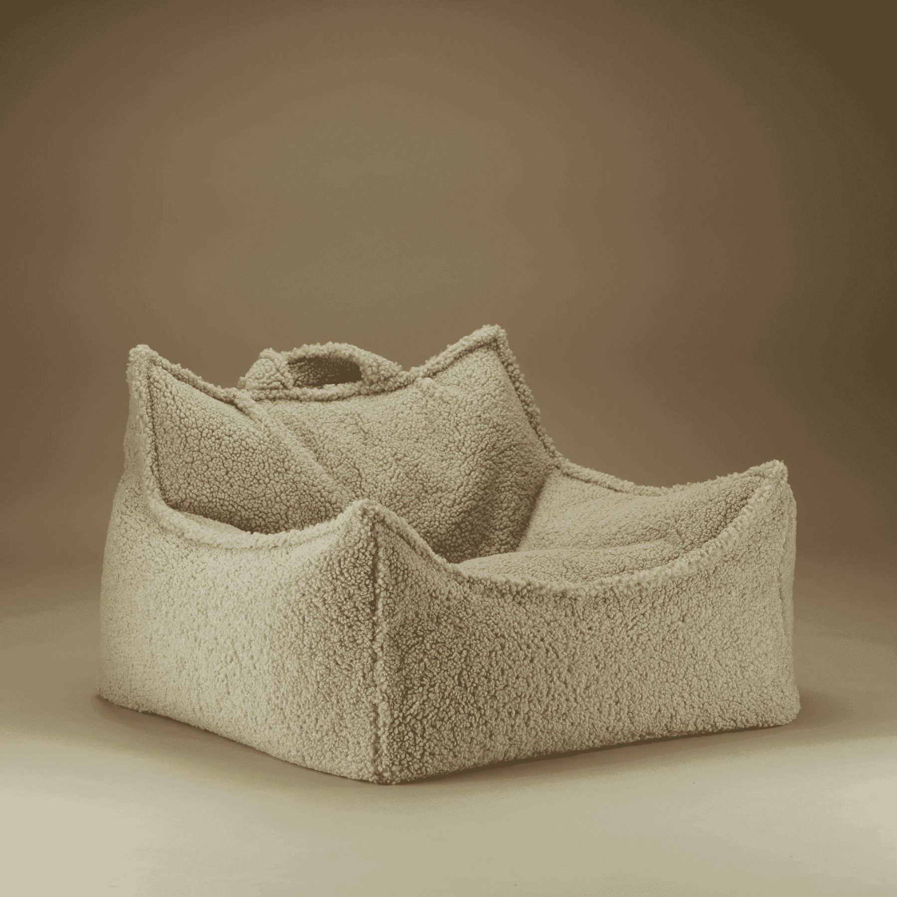 Kinder-Sitzsack Sessel aus Teddy I wigiwama - LeoBabys