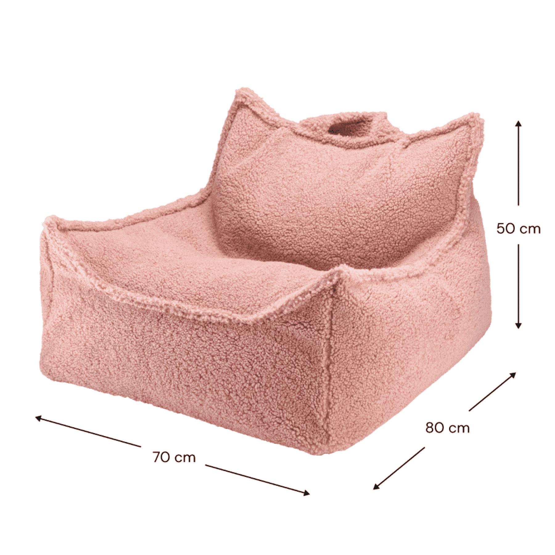 Kinder-Sitzsack Sessel aus Teddy I wigiwama - LeoBabys