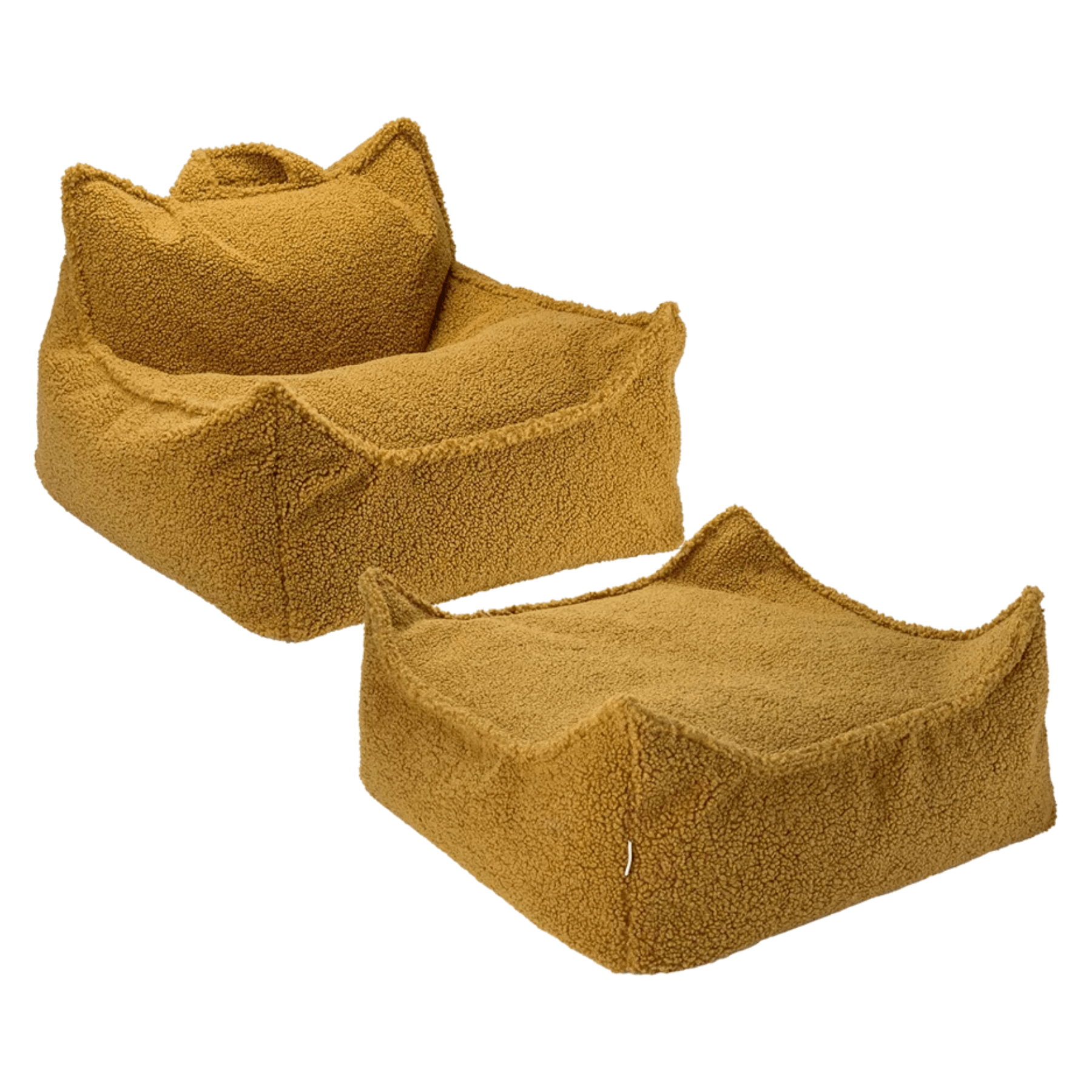 Kinder Ottoman Sitzgelegenheit & Beanbag Bundle – Wigiwama
