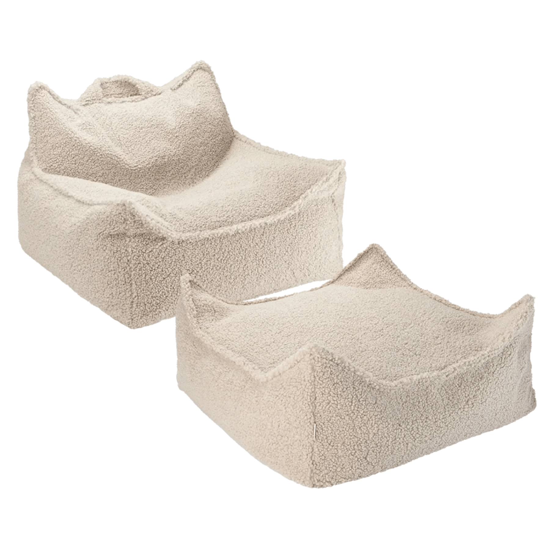 Kinder Ottoman Sitzgelegenheit & Beanbag Bundle – Wigiwama