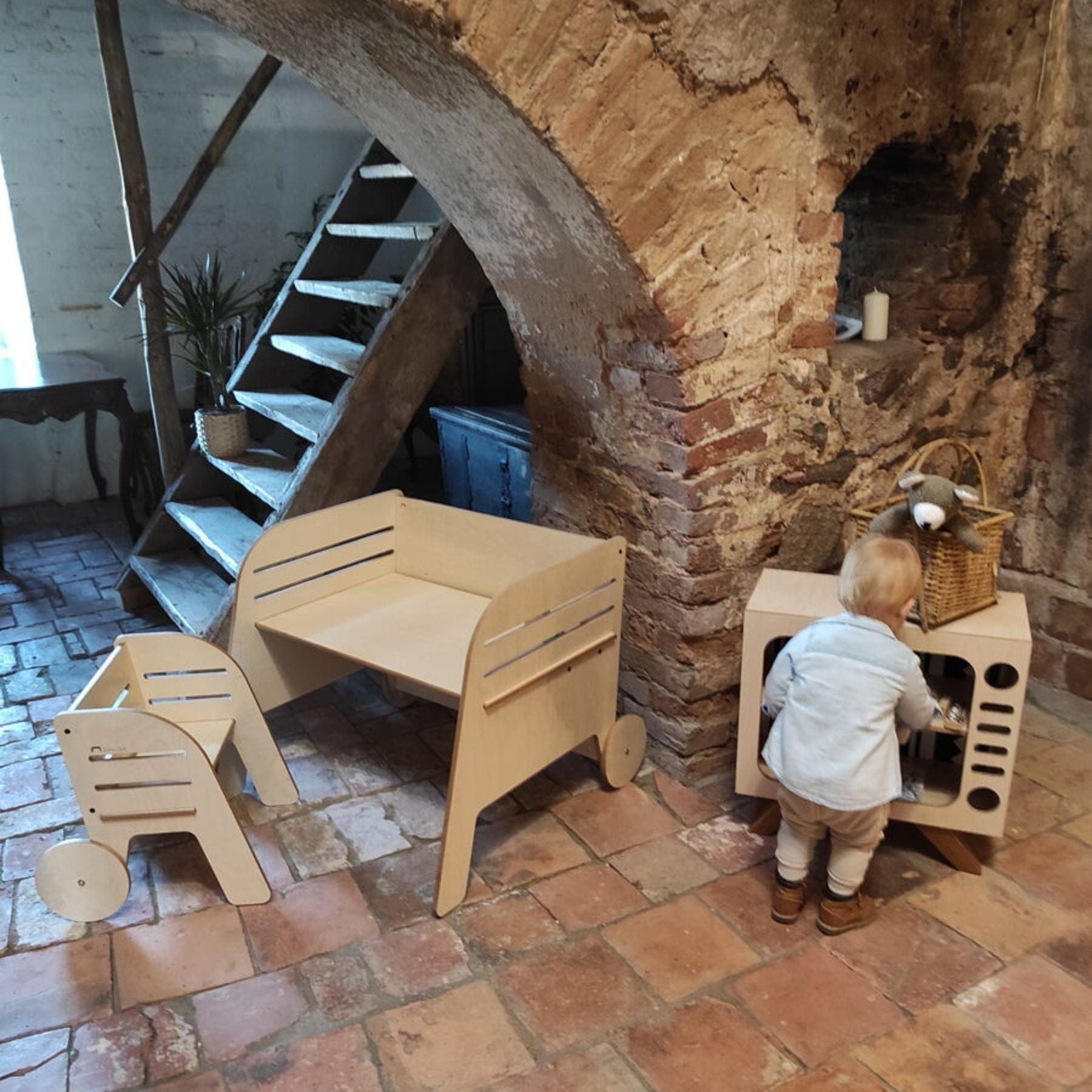 Kinderschreibtisch Höhenverstellbar Stuhl - LeoBabys