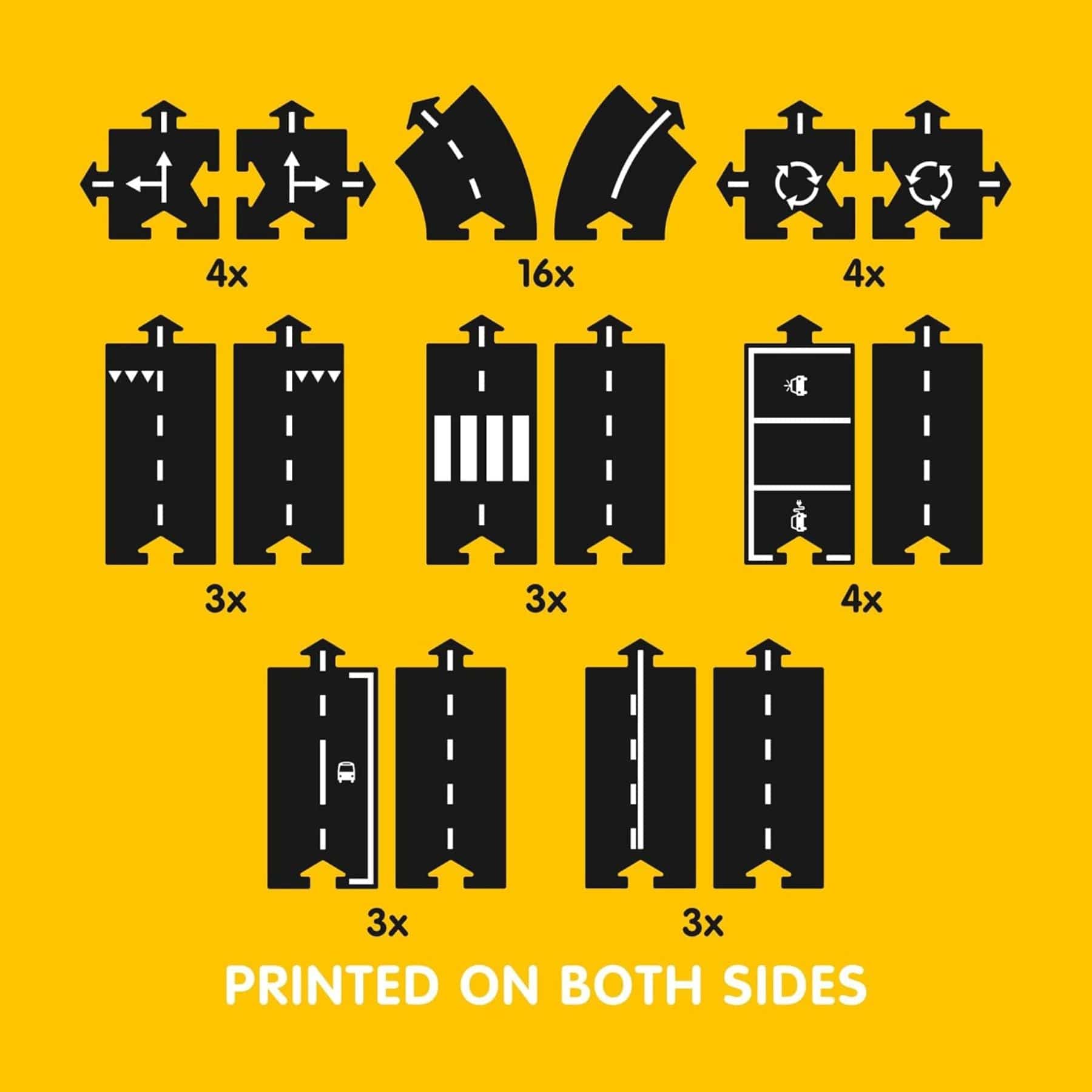 King of the Road - Flexible Spielstraße | 40 Teile | waytoplay