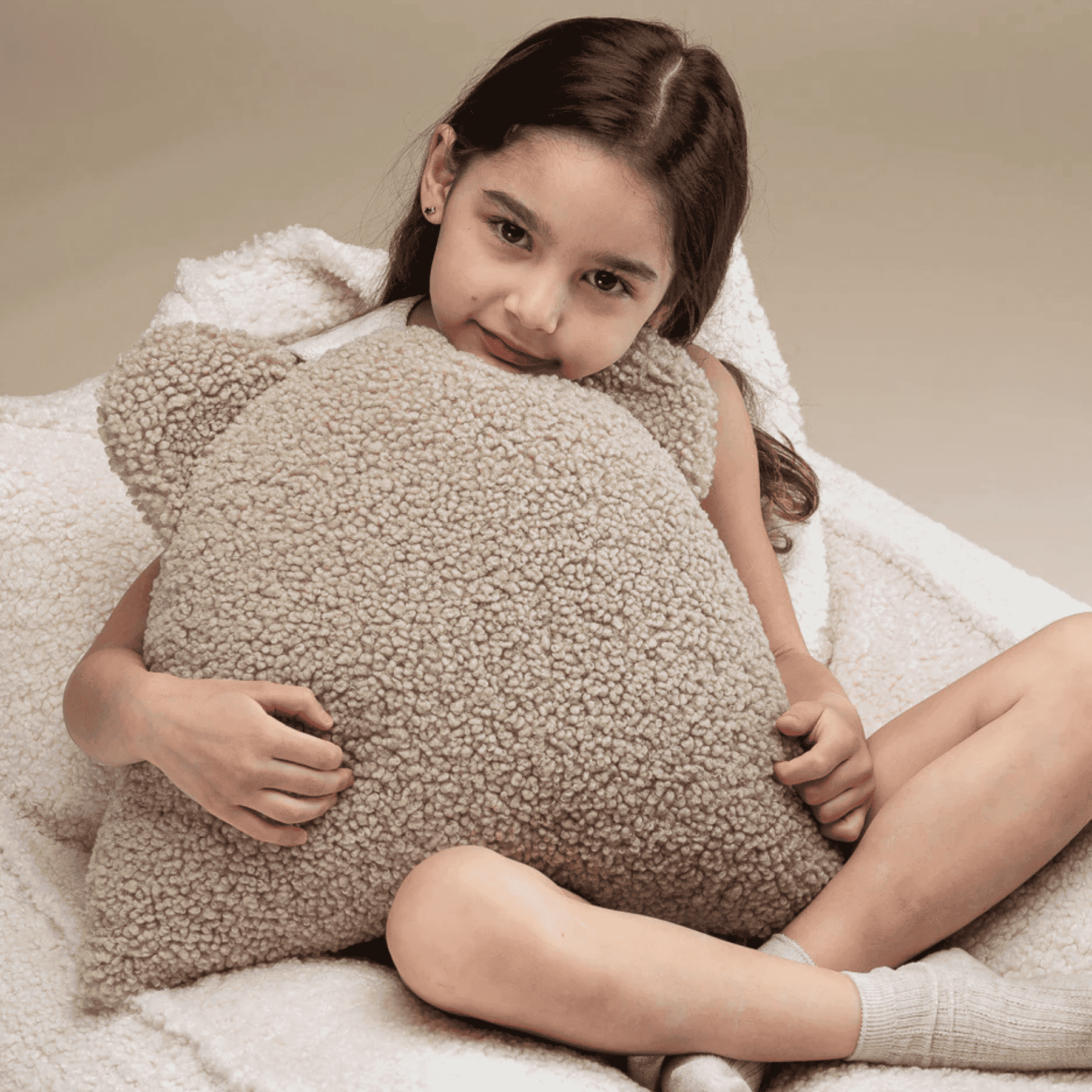 Kissen Bär aus Teddy Polster I wigiwama - LeoBabys