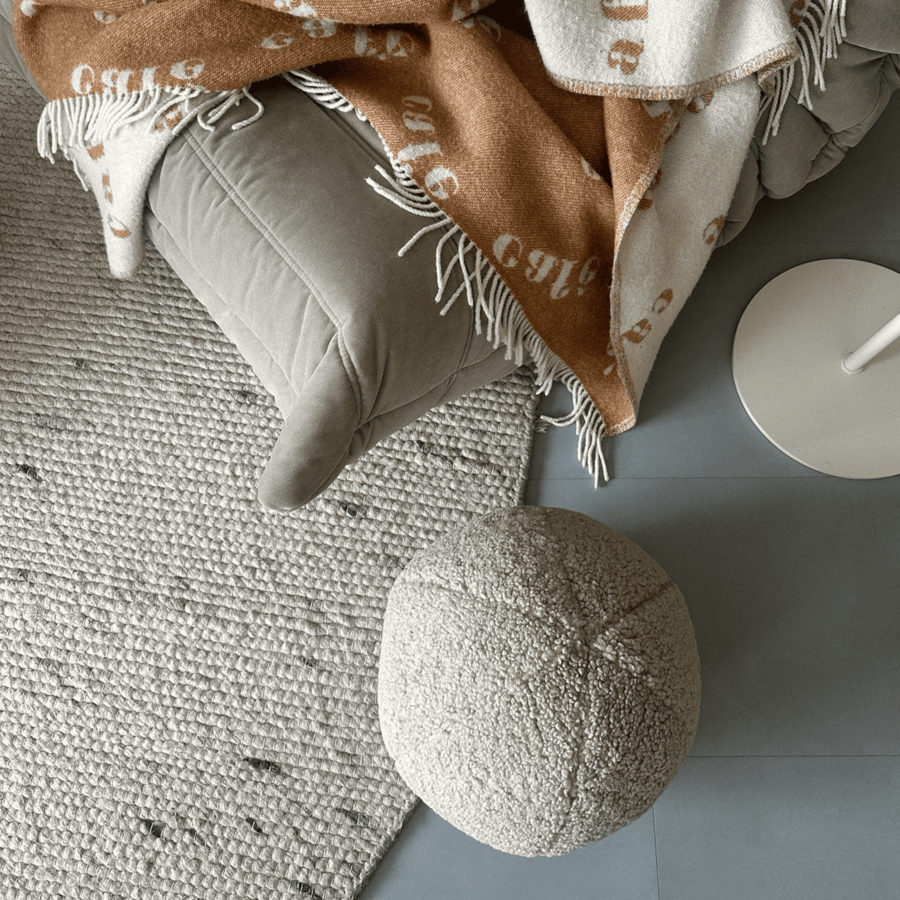 Kissen Ball aus Teddy Polster I wigiwama - LeoBabys