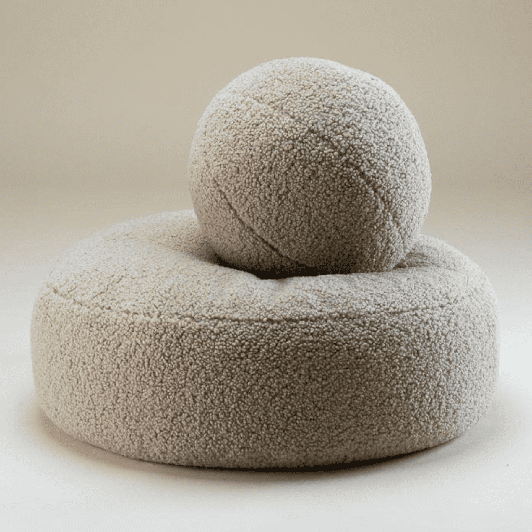 Kissen Ball aus Teddy Polster I wigiwama - LeoBabys