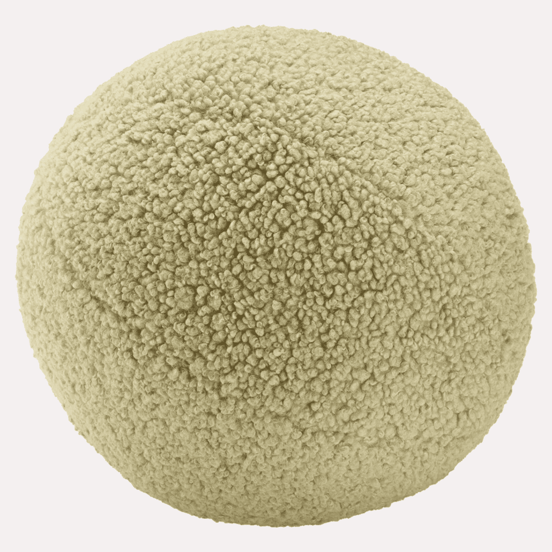 Kissen Ball aus Teddy Polster I wigiwama - LeoBabys