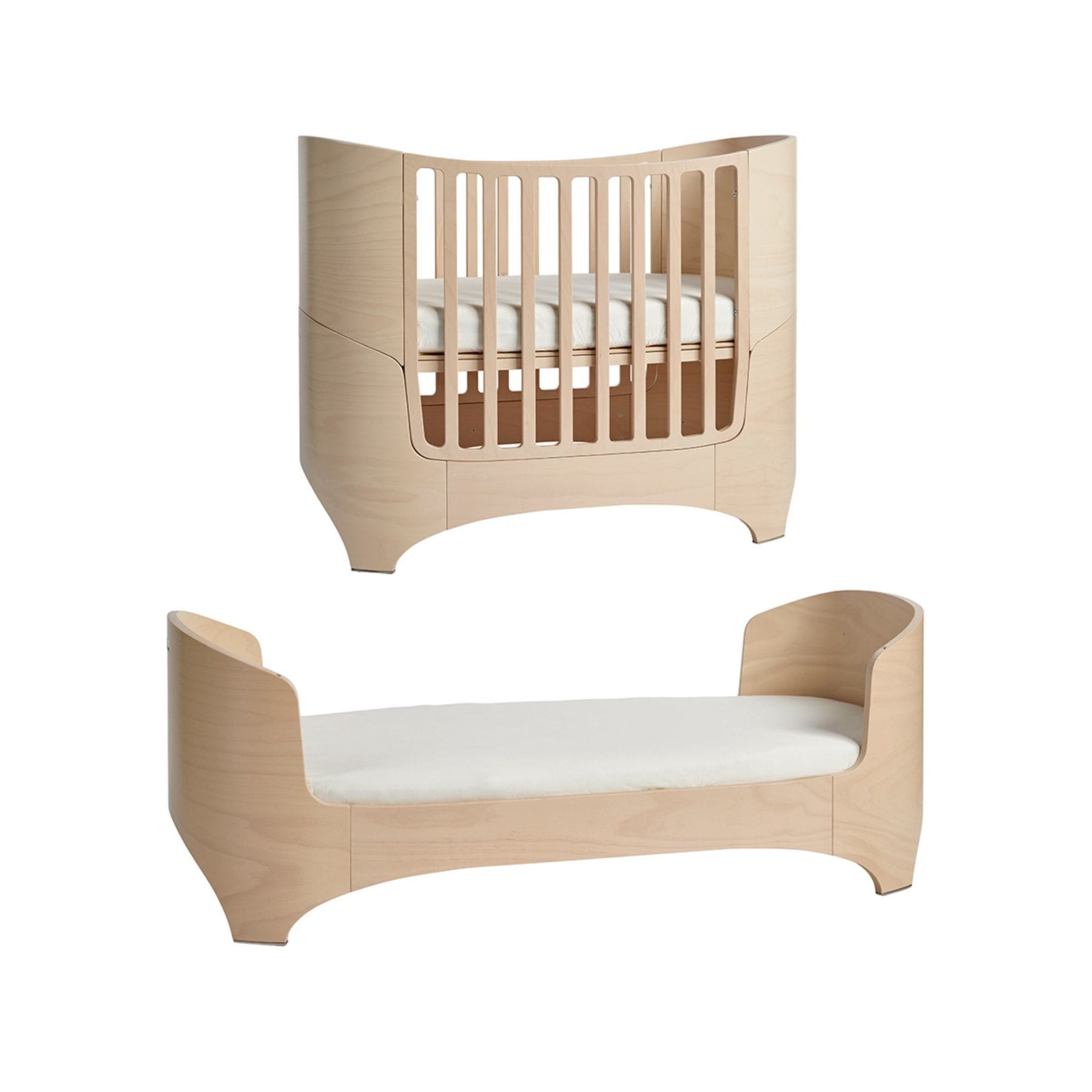 Leander Classic Baby-Juniorbett 0-7 Jahre - Mitwachsend inkl. Junior-Kit | Dänisches Design