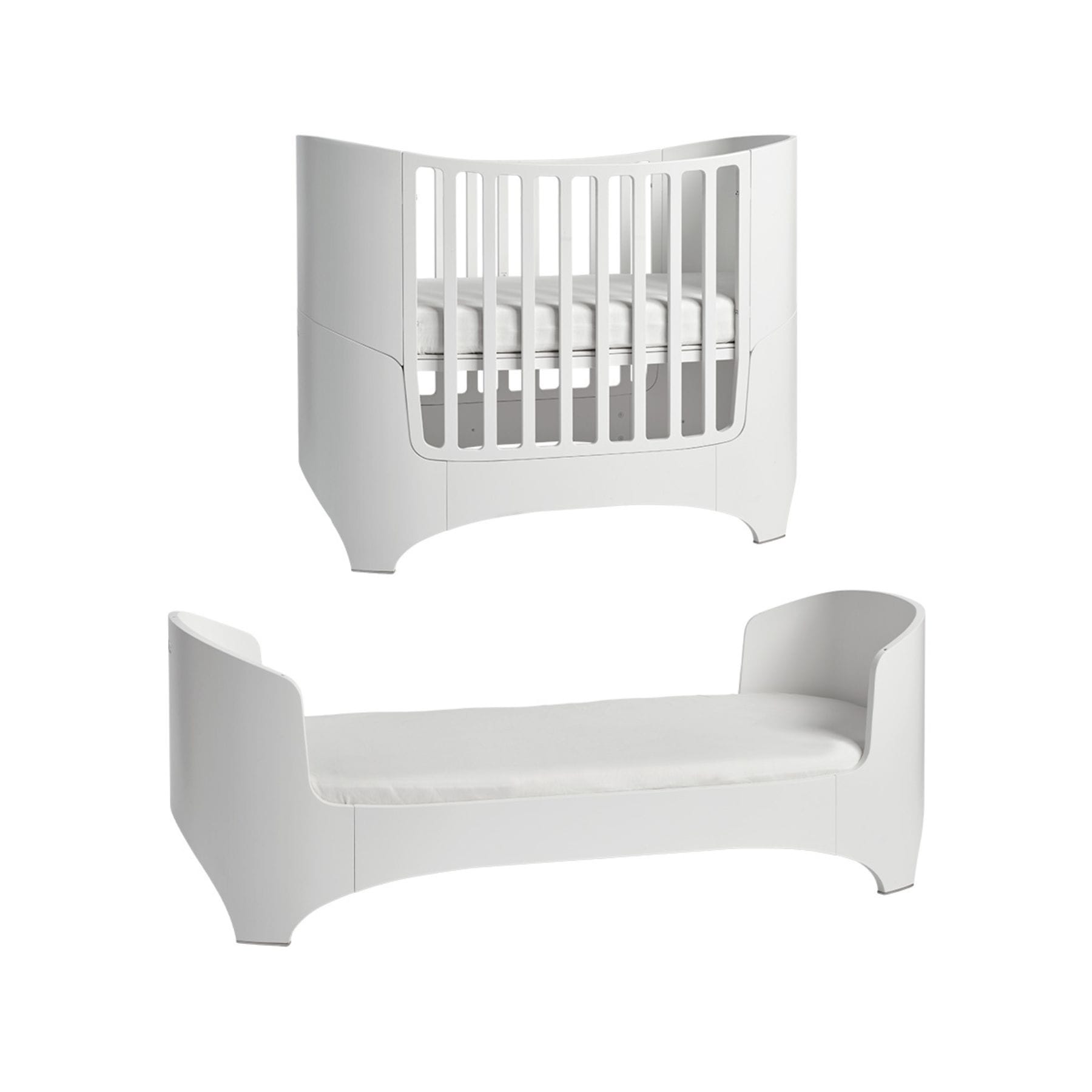 Leander Classic Baby-Juniorbett 0-7 Jahre - Mitwachsend inkl. Junior-Kit | Dänisches Design