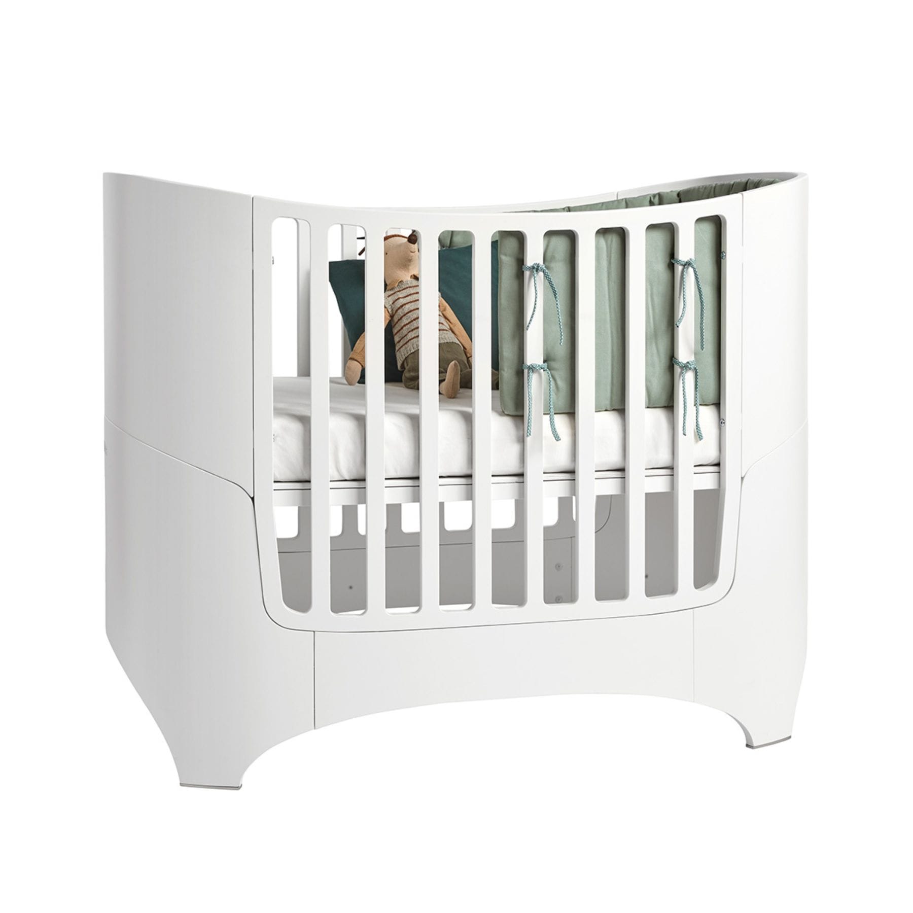 Leander Classic Babybett 0-3 Jahre - Mitwachsend aus Massivholz | Dänisches Design