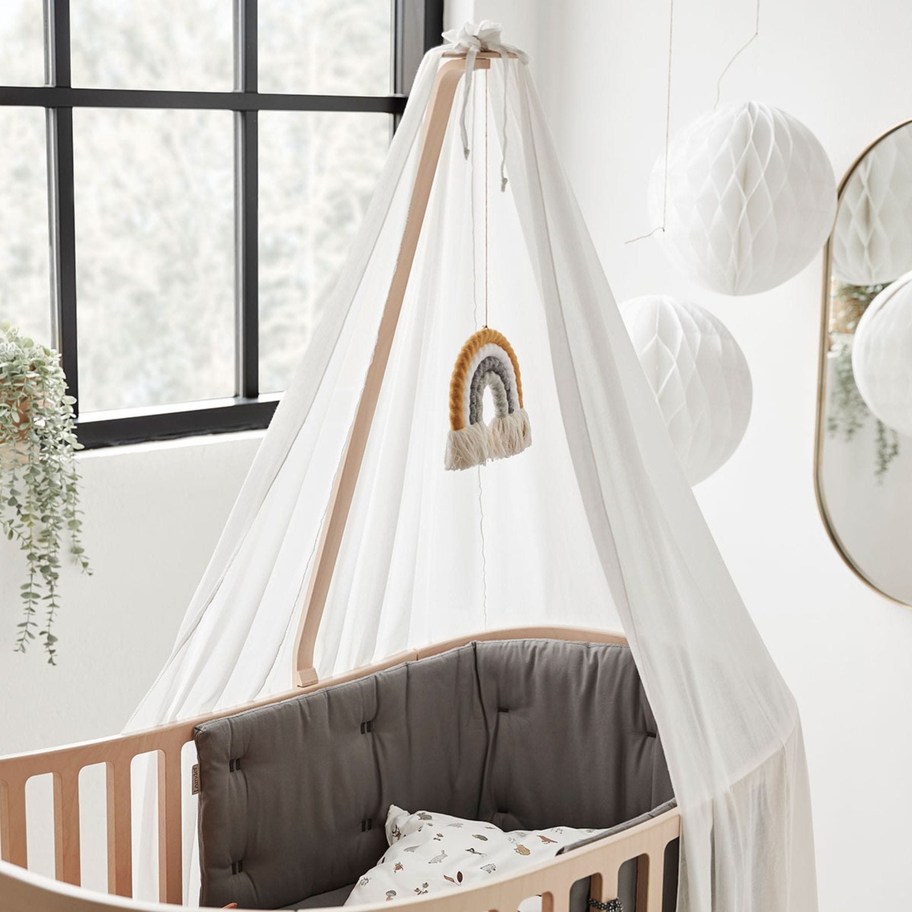 Leander Himmel für Classic Babybett | Betthimmel