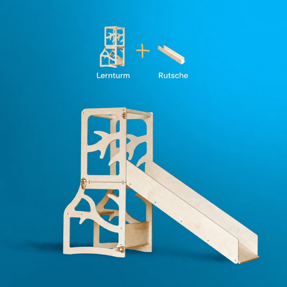Learning Tower Lernturm für Kinder Montessori Mehrzweck Lernturm wandelbarer aus Holz