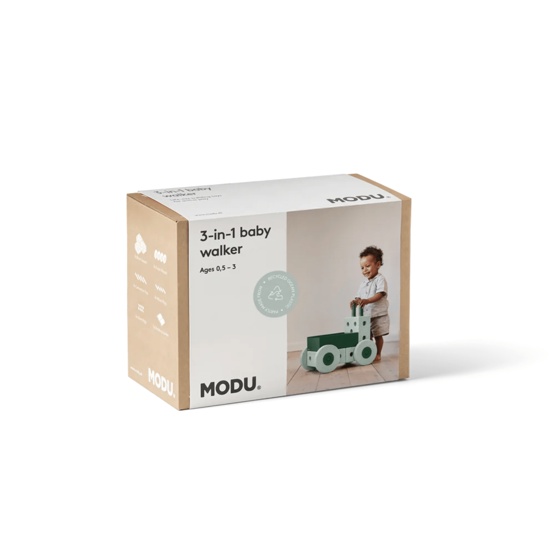 MODU Baby Walker 3-in-1 Lauflernwagen - LeoBabys