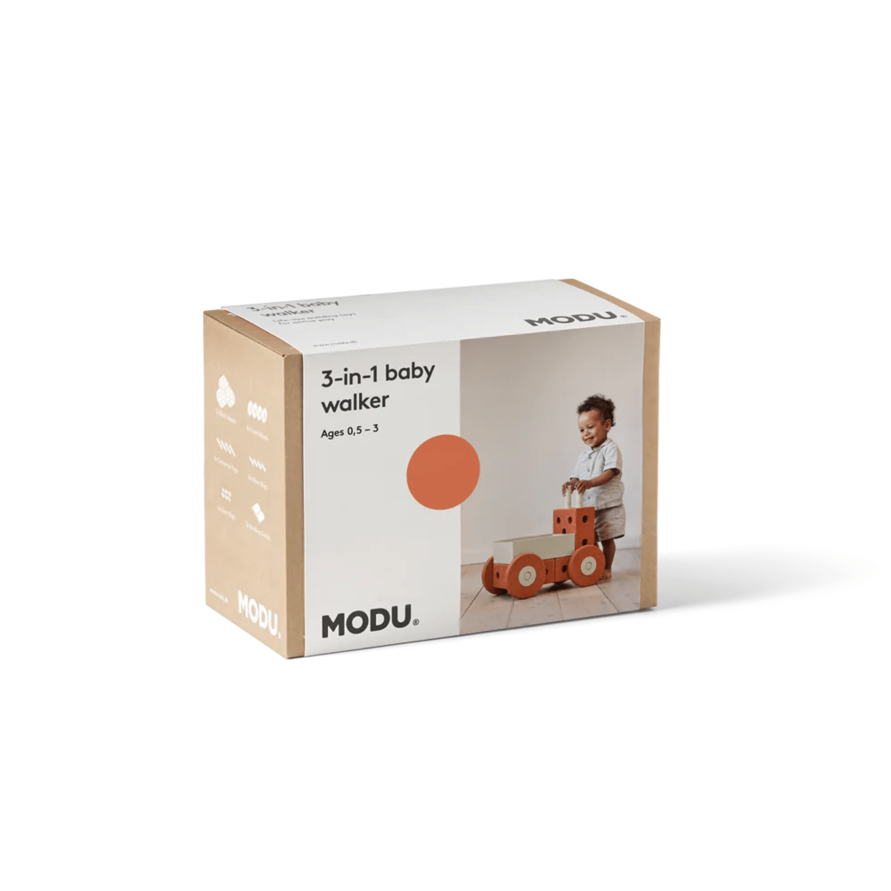 MODU Baby Walker 3-in-1 Lauflernwagen - LeoBabys