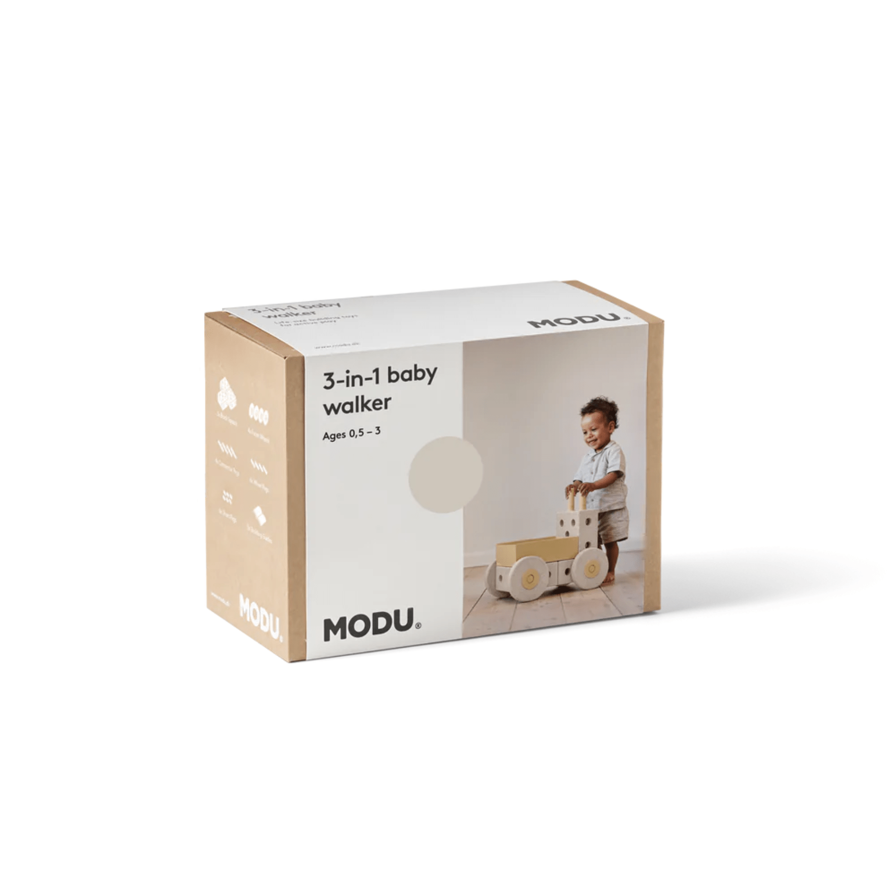 MODU Baby Walker 3-in-1 Lauflernwagen - LeoBabys