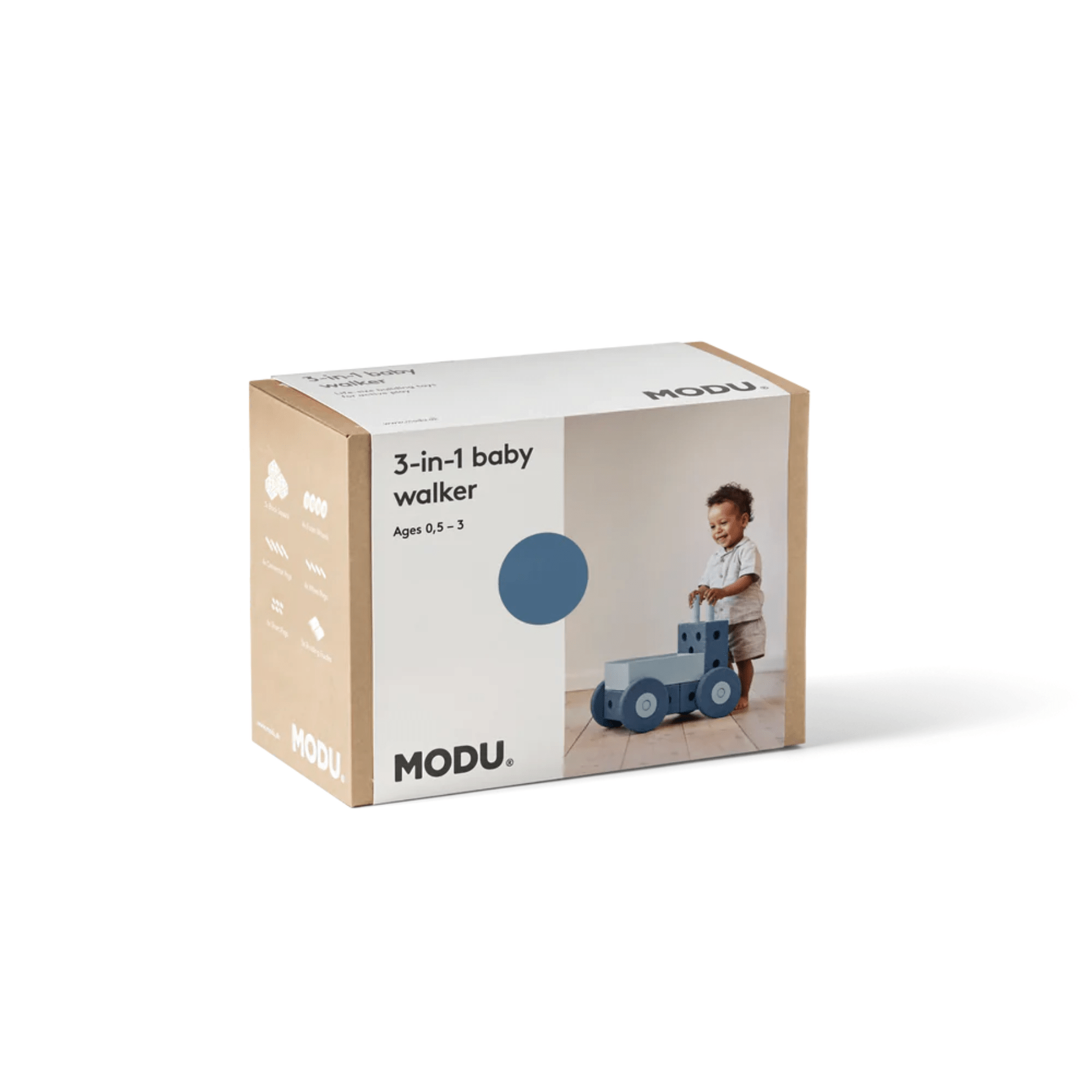 MODU Baby Walker 3-in-1 Lauflernwagen - LeoBabys