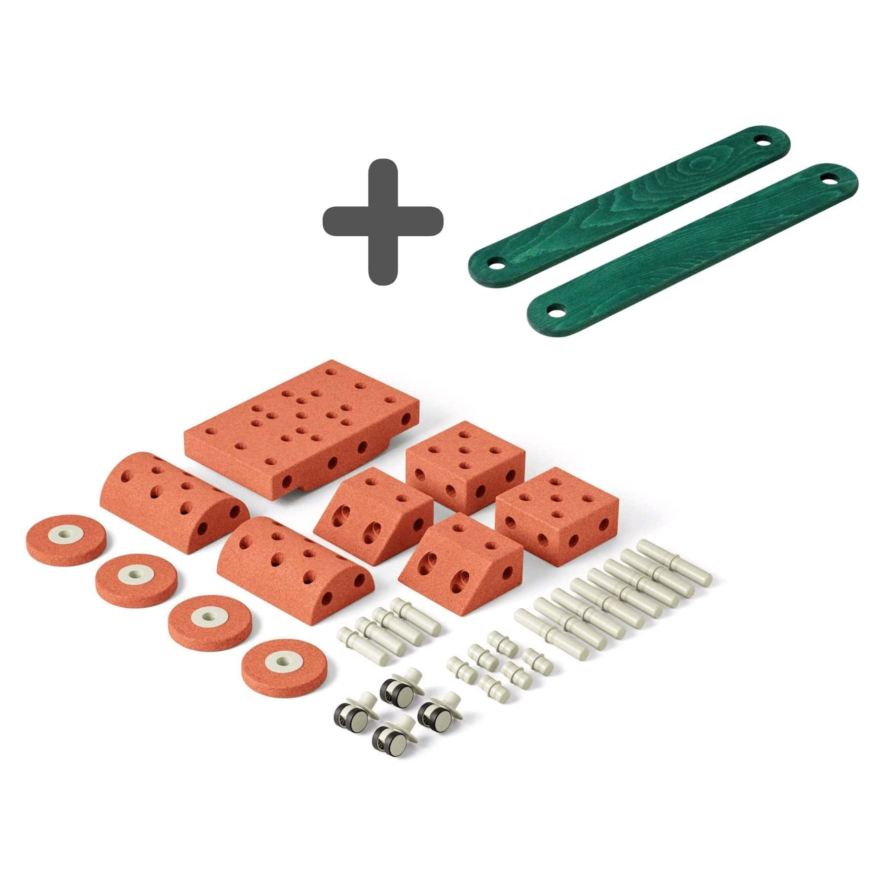 MODU® Dreamer Set Bundle – Konstruktionsspielzeug inkl. 2× Balance Beams (Gratis) - LeoBabys