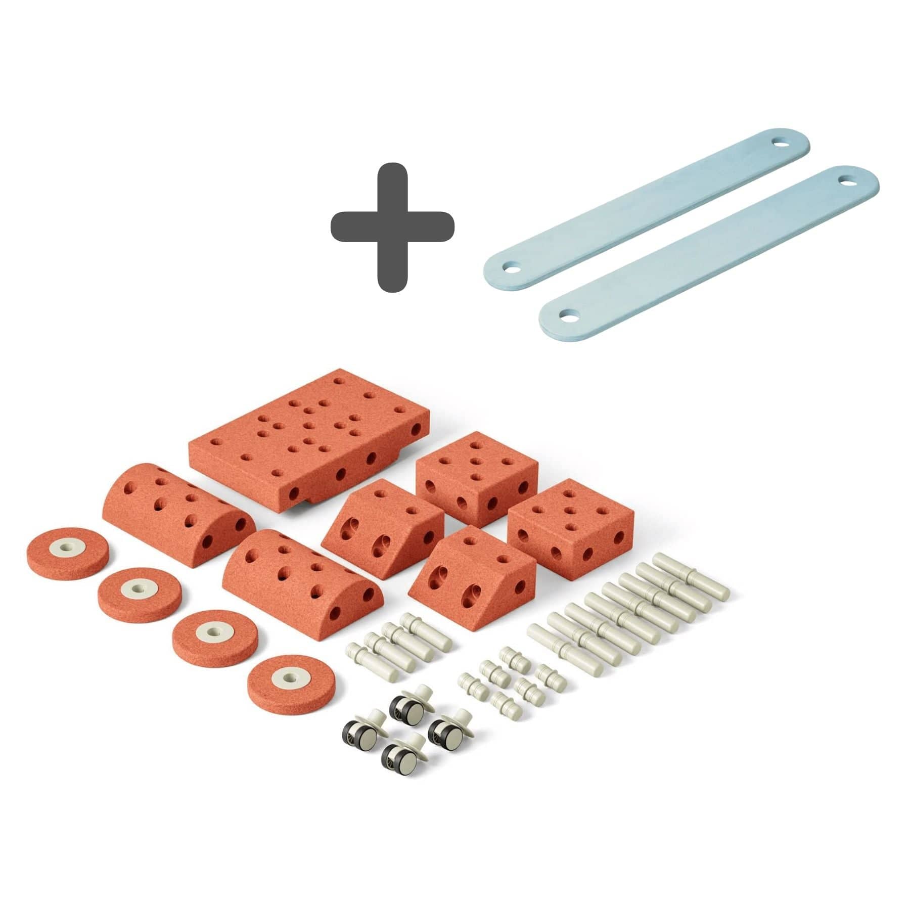 MODU® Dreamer Set Bundle – Konstruktionsspielzeug inkl. 2× Balance Beams (Gratis) - LeoBabys