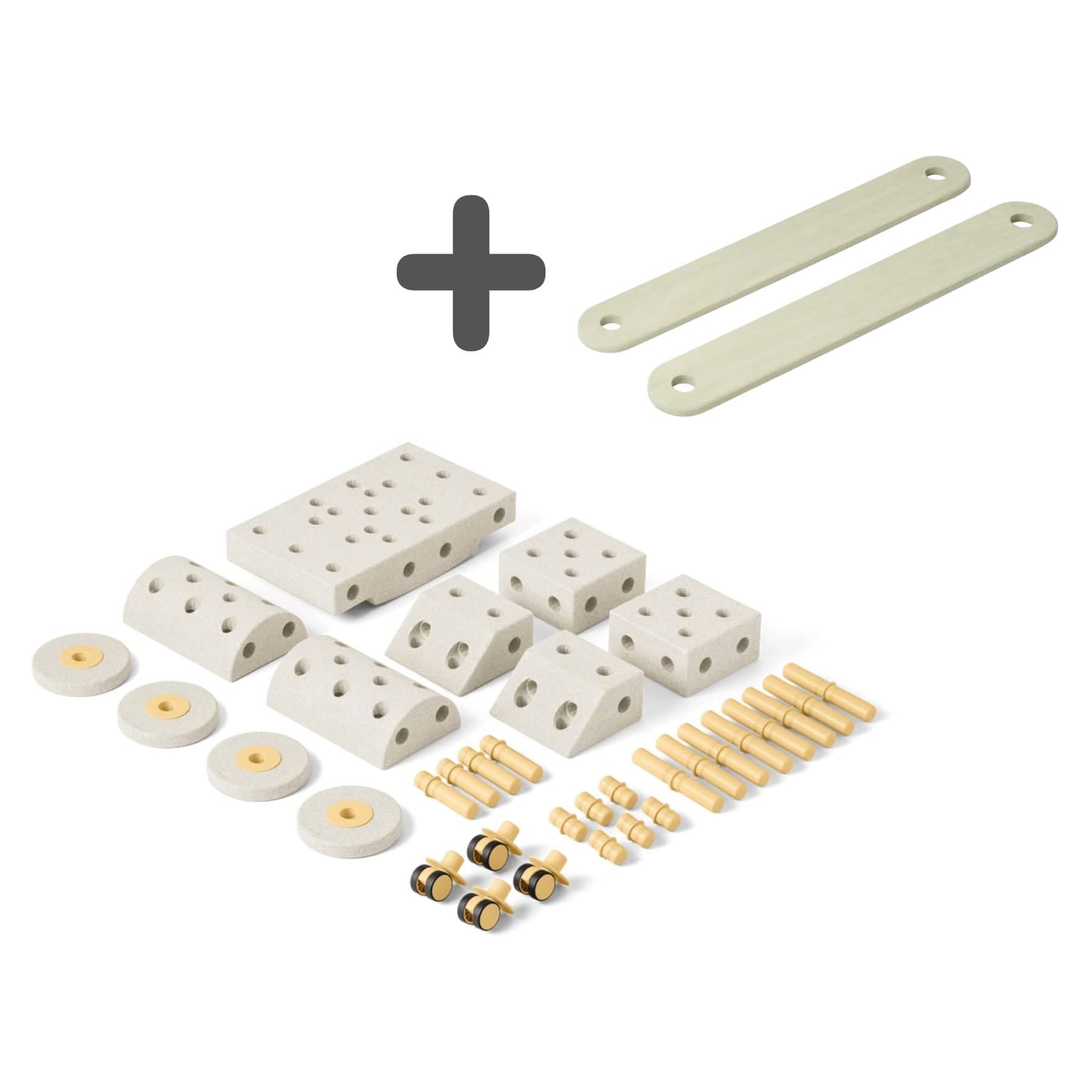 MODU® Dreamer Set Bundle – Konstruktionsspielzeug inkl. 2× Balance Beams (Gratis) - LeoBabys