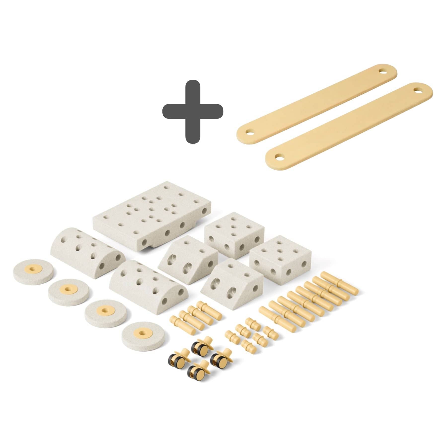 MODU® Dreamer Set Bundle – Konstruktionsspielzeug inkl. 2× Balance Beams (Gratis) - LeoBabys
