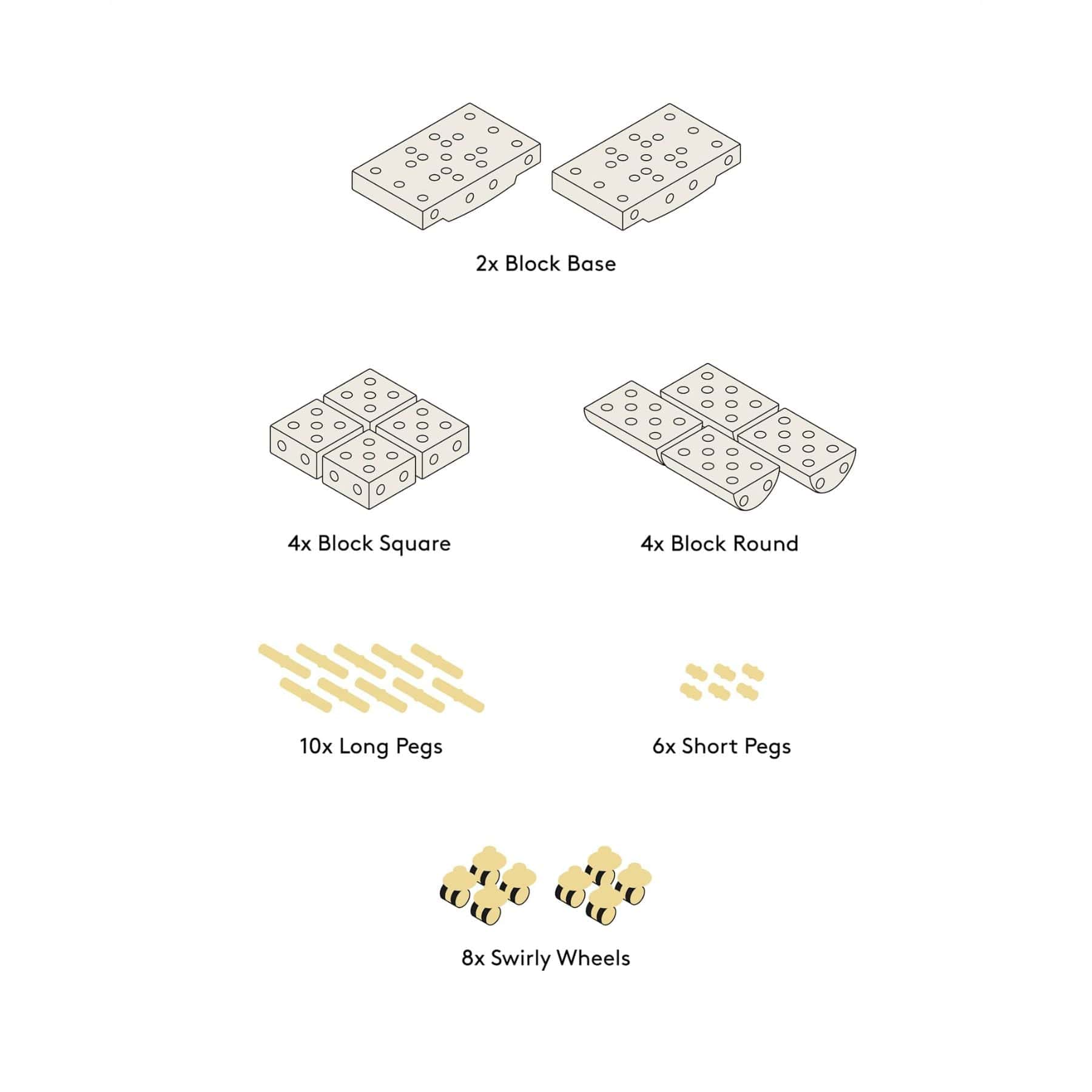 MODU® Education Set Small - LeoBabys