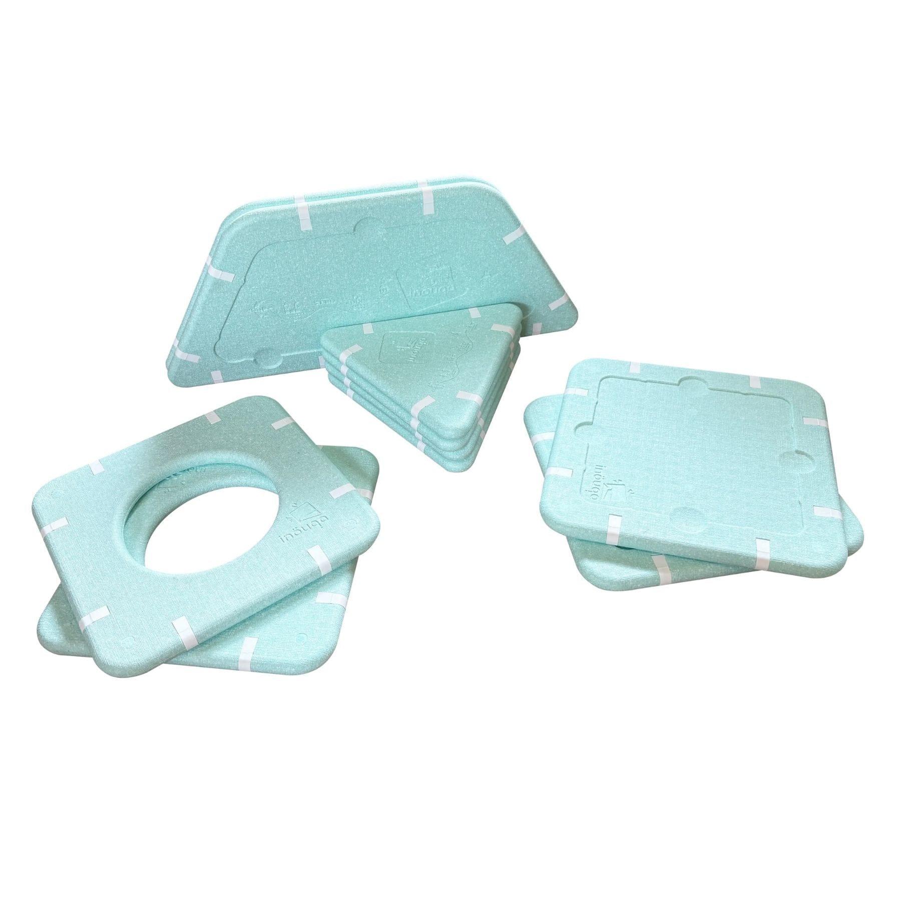 Magnetische Riesenbausteine – 10-teiliges Erweiterungsset - LeoBabys