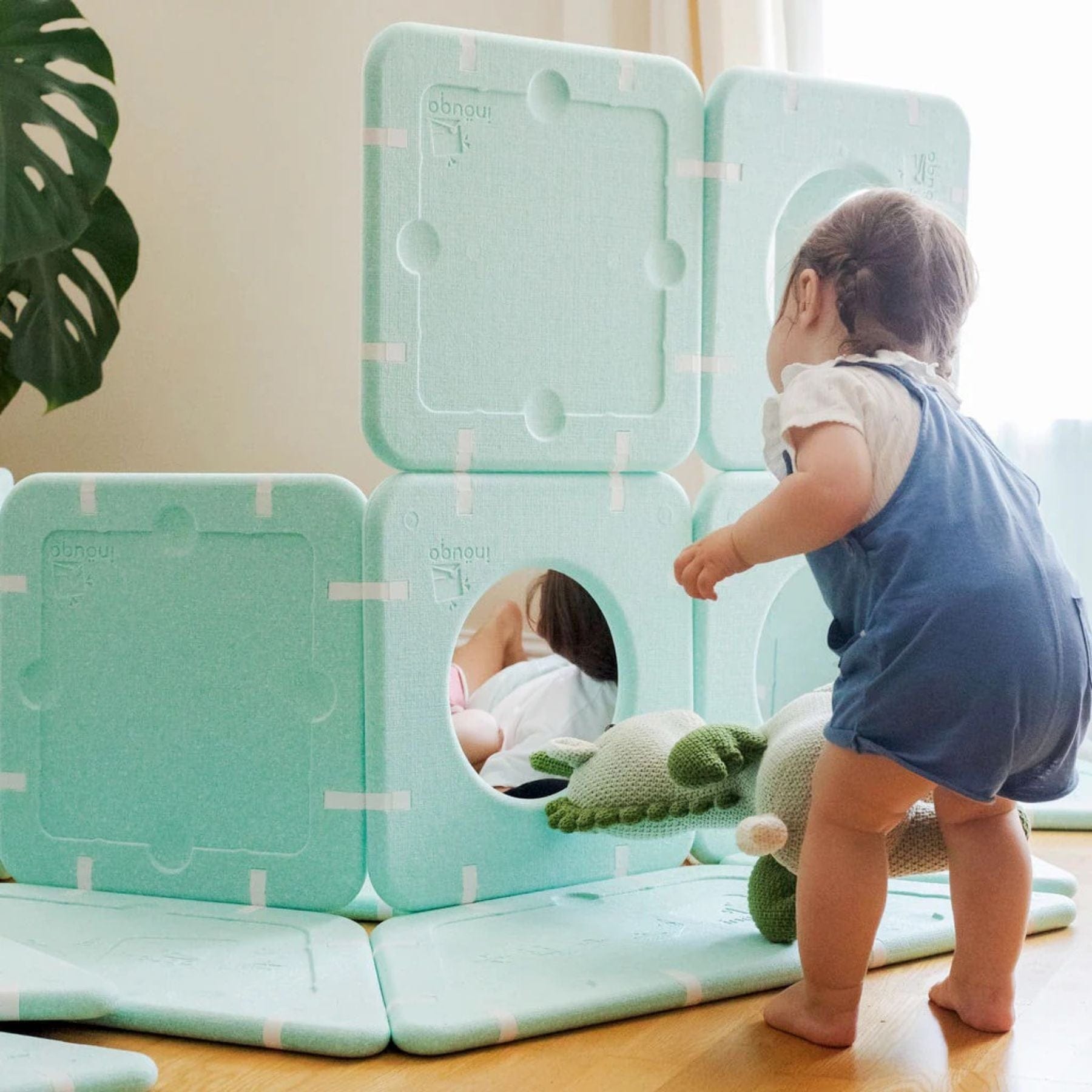 Magnetische Riesenbausteine – Magnetbaukasten-Set 15-teilig - LeoBabys